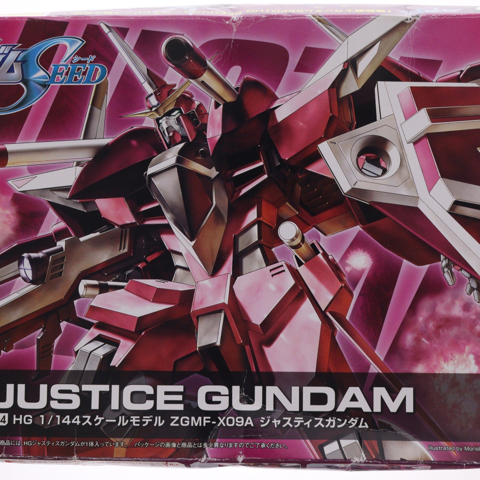 【中古即納】[PTM] HG 1/144 R14 ジャスティスガンダム 機動戦士ガンダムSEED(シード) プラモデル バンダイ(20120229)