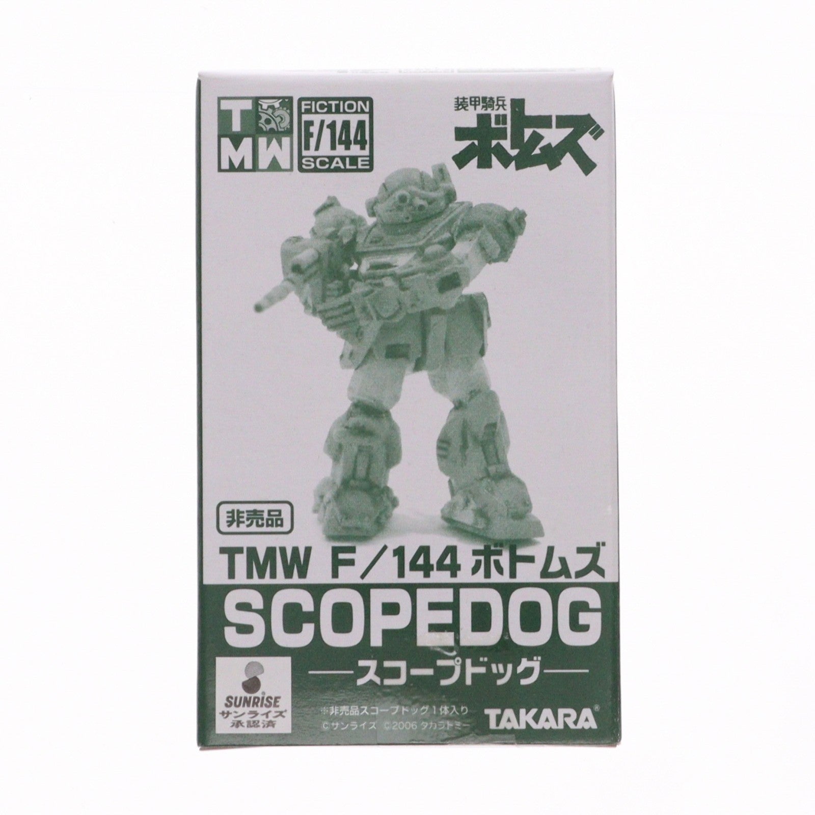 【中古即納】[PTM] TMW F/144 スコープドッグ 装甲騎兵ボトムズ ボトムズフェア2 キャンペーン プラモデル タカラ(20000101)