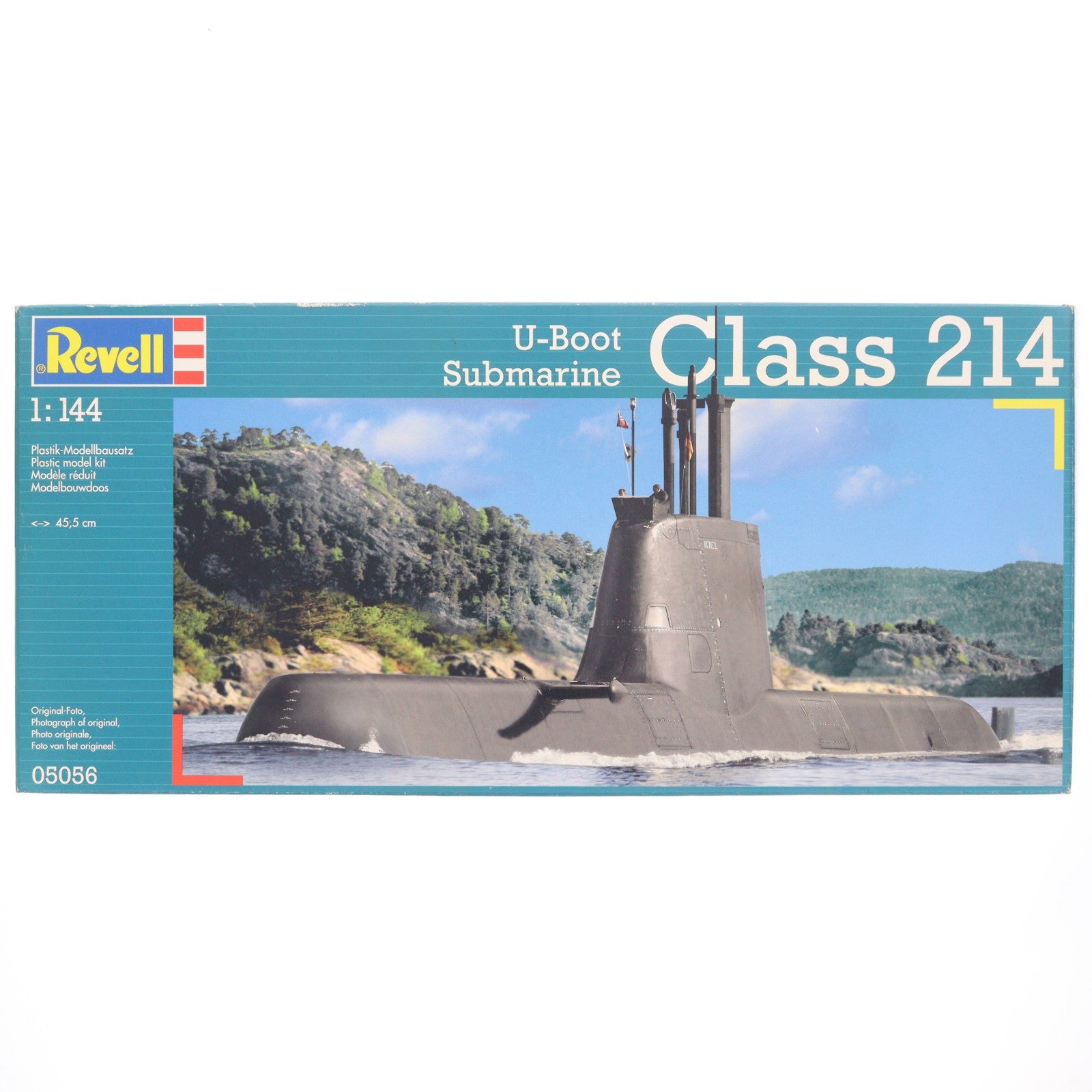 【中古即納】[PTM] 1/144 U-Boot Submarine Class 214 プラモデル(05056) Revell(レベル)(20071130)