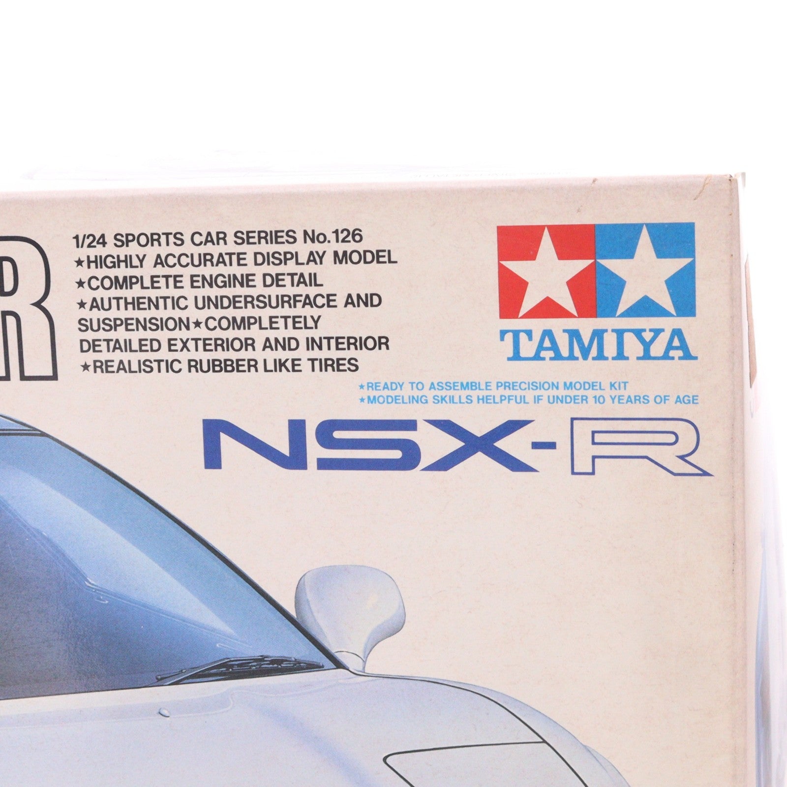【中古即納】[PTM] スポーツカーシリーズ NO.126 1/24 ホンダ NSX タイプR ディスプレイモデル プラモデル(24126) タミヤ(19991231)
