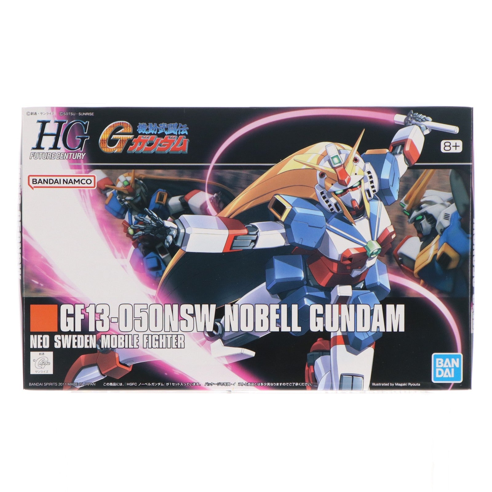 【中古即納】[PTM] (再販) HGFC 1/144 GF13-050NSW ノーベルガンダム 機動武闘伝Gガンダム プラモデル バンダイスピリッツ(20250719)