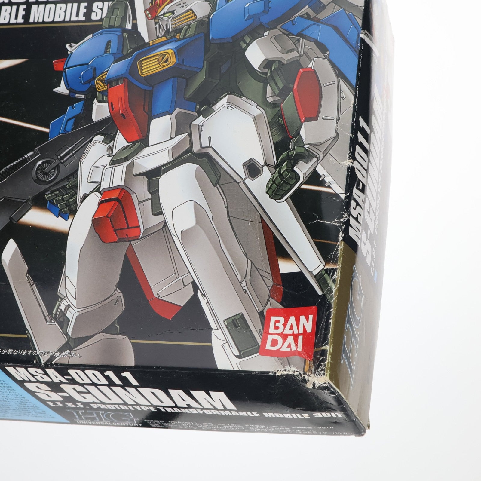 【中古即納】[PTM] HGUC 1/144 MSA-0011 Sガンダム ガンダム・センチネル プラモデル バンダイ(20010831)