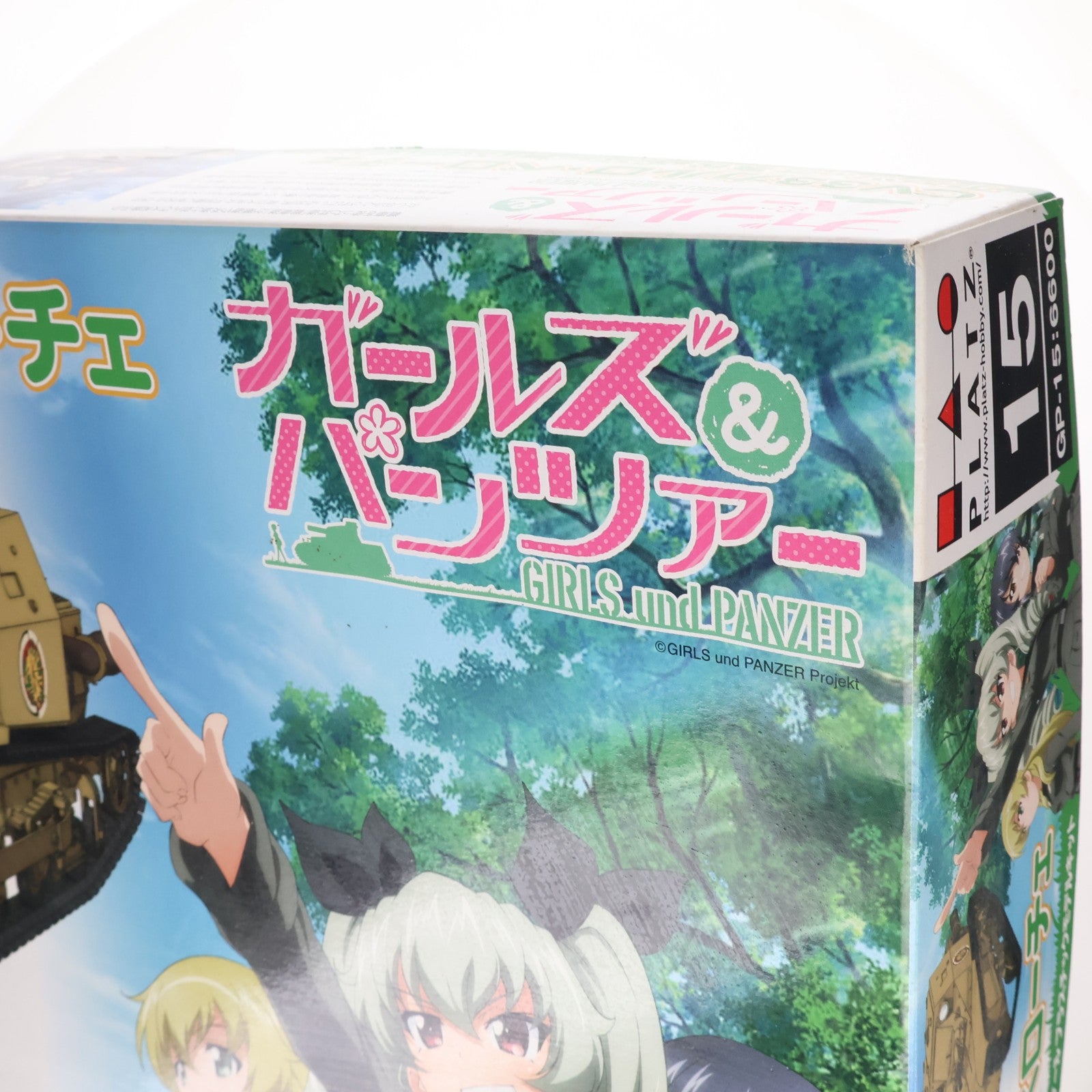 【中古即納】[PTM] 1/35 CV33 カルロ・ベローチェ アンツィオ高校 ガールズ&パンツァー プラモデル(GP-15) プラッツ(20170811)