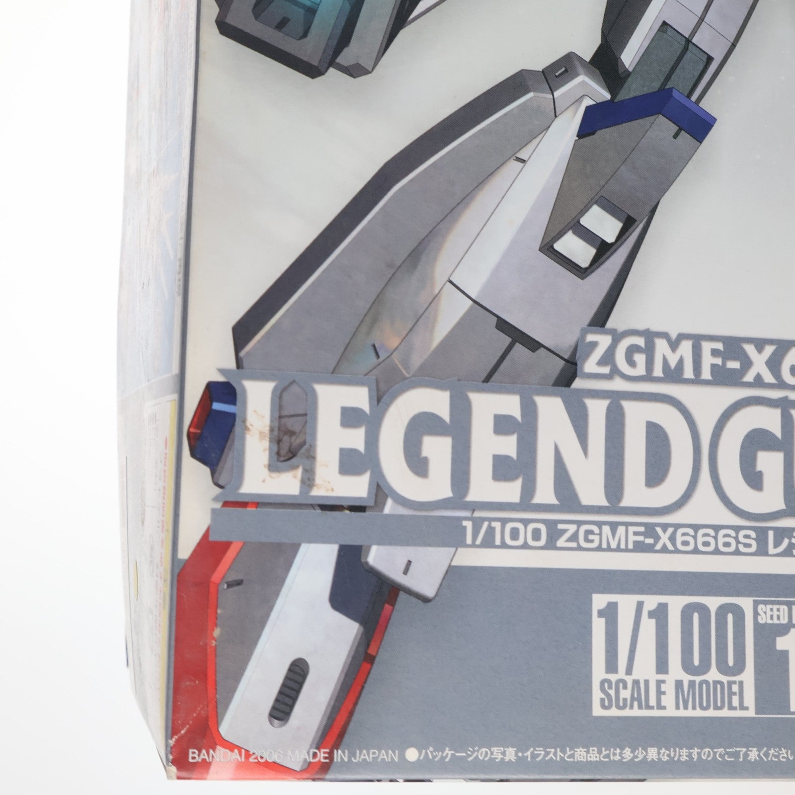 【中古即納】[PTM] 1/100 ZGMF-X666S レジェンドガンダム 初回限定版 機動戦士ガンダムSEED DESTINY(シード デスティニー) プラモデル(0143423) バンダイ(20060630)