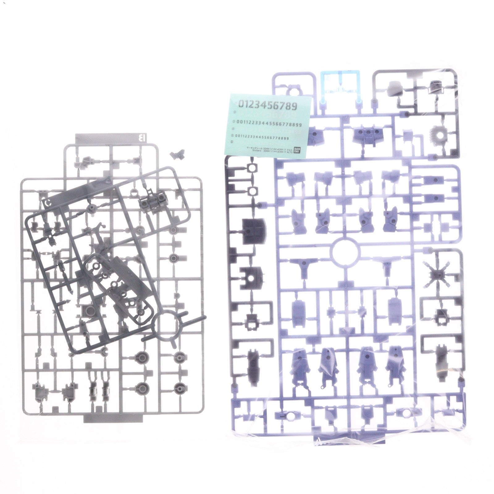 【中古即納】[PTM] 30MM 1/144 eEXM-17 アルト(パープル) 30 MINUTES MISSIONS(サーティミニッツミッションズ) プラモデル(5059003) バンダイスピリッツ(20200124)