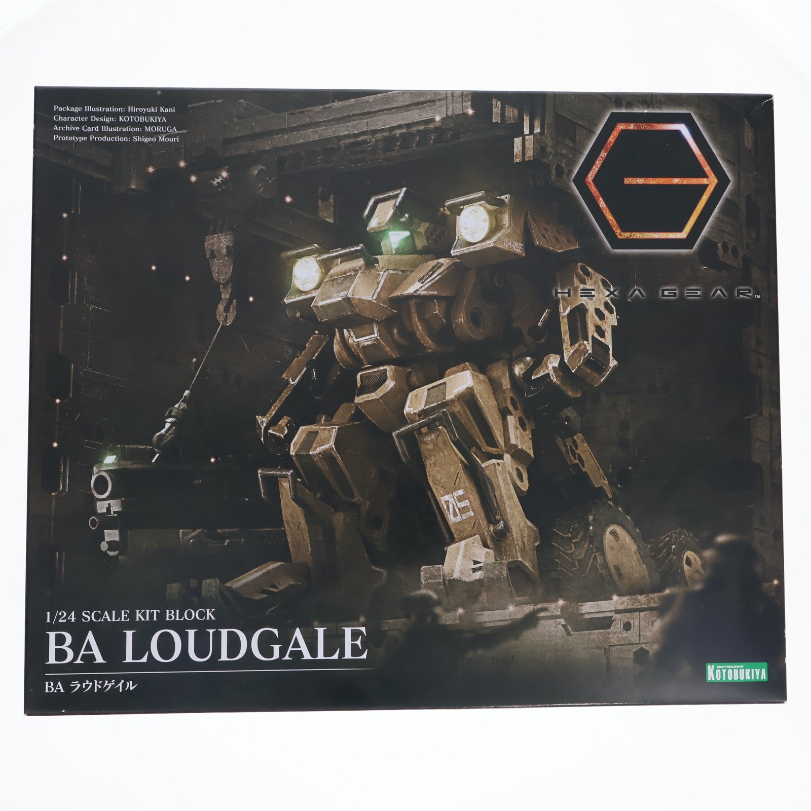 【中古即納】[PTM] ヘキサギア 1/24 BA ラウドゲイル プラモデル(HG065) コトブキヤ(20201226)
