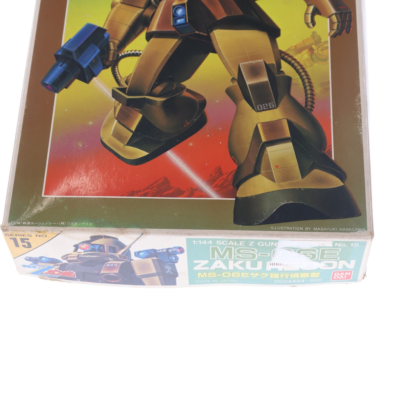【中古即納】[PTM] 1/144 MS-06E ザク強行偵察型 機動戦士Zガンダム プラモデル バンダイ(20160929)