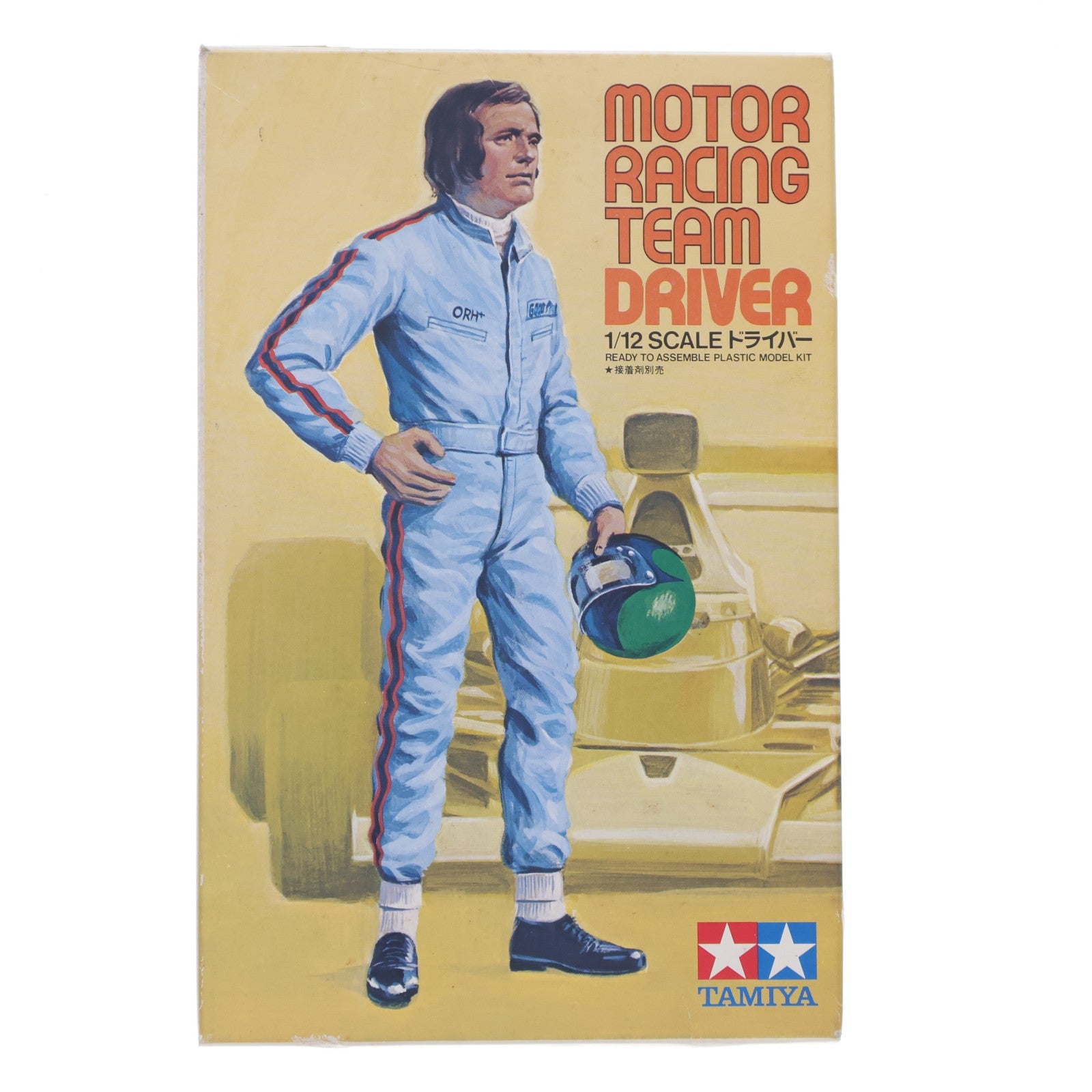 【中古即納】[PTM] モーターレーシングチームシリーズ 1/12 ドライバー ディスプレイモデル プラモデル(12501) タミヤ(19991231)