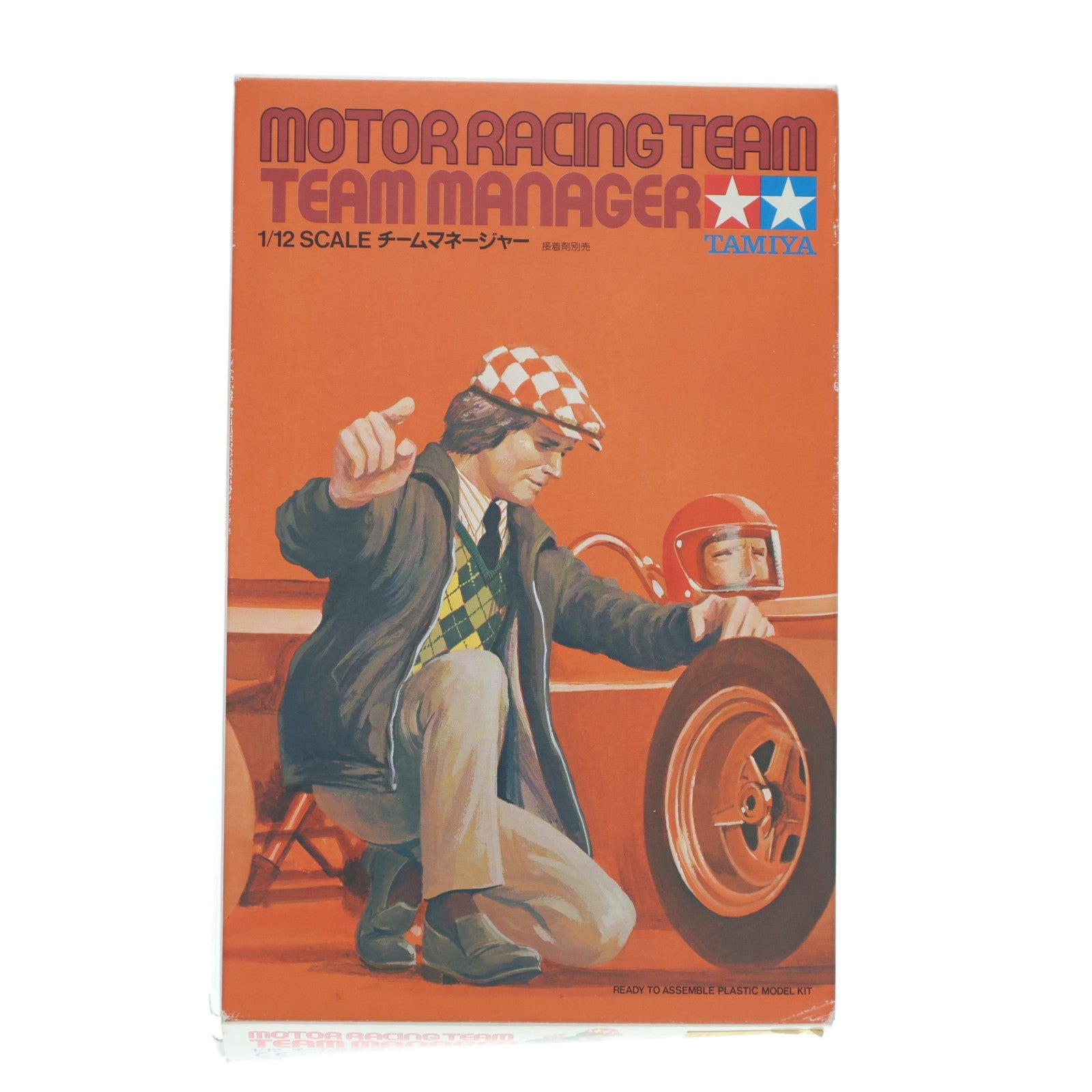 【中古即納】[PTM] モーターレーシングチームシリーズ 1/12 チームマネージャー ディスプレイモデル プラモデル(12505) タミヤ(19991231)