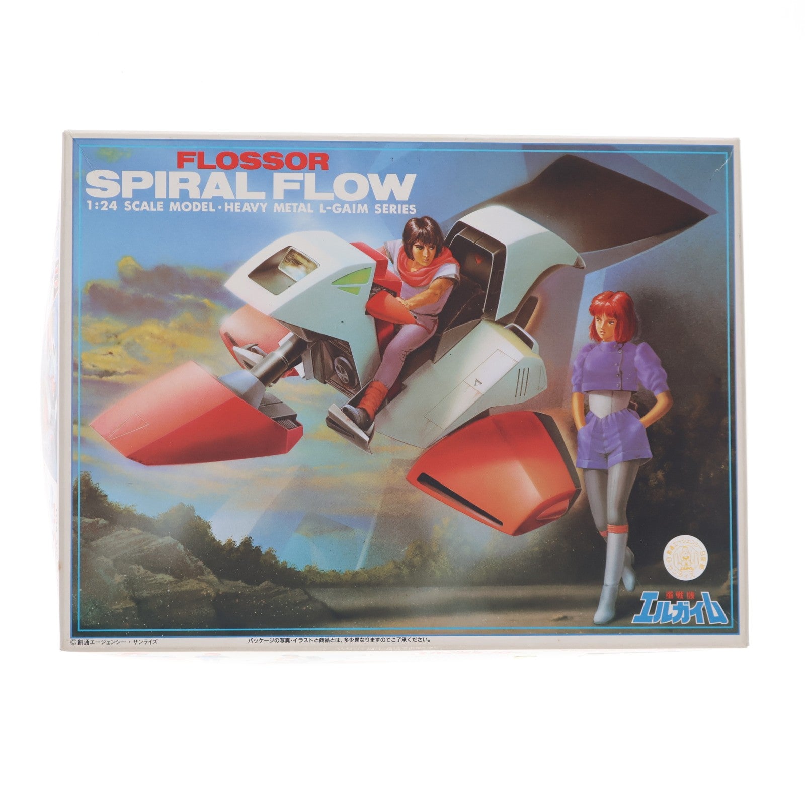 【中古即納】[PTM] 1/24 スパイラルフロー 重戦機エルガイム L・GAIM No.11 プラモデル バンダイ(20070228)