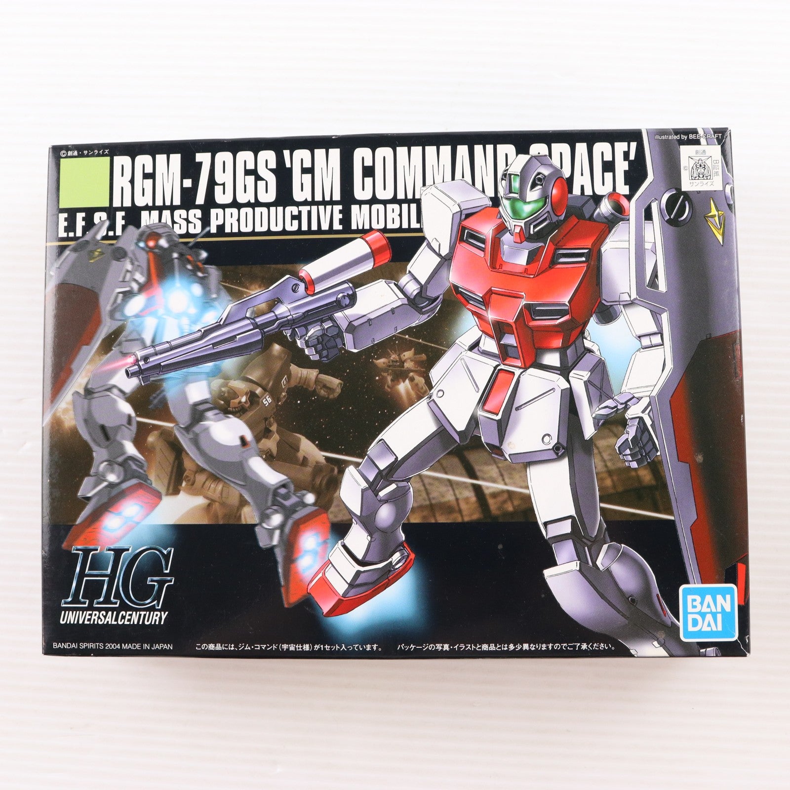 【中古即納】[PTM] (再販) HGUC 1/144 RGM-79GS ジム・コマンド(宇宙仕様) 機動戦士ガンダム0080 ポケットの中の戦争 プラモデル バンダイスピリッツ(20250827)