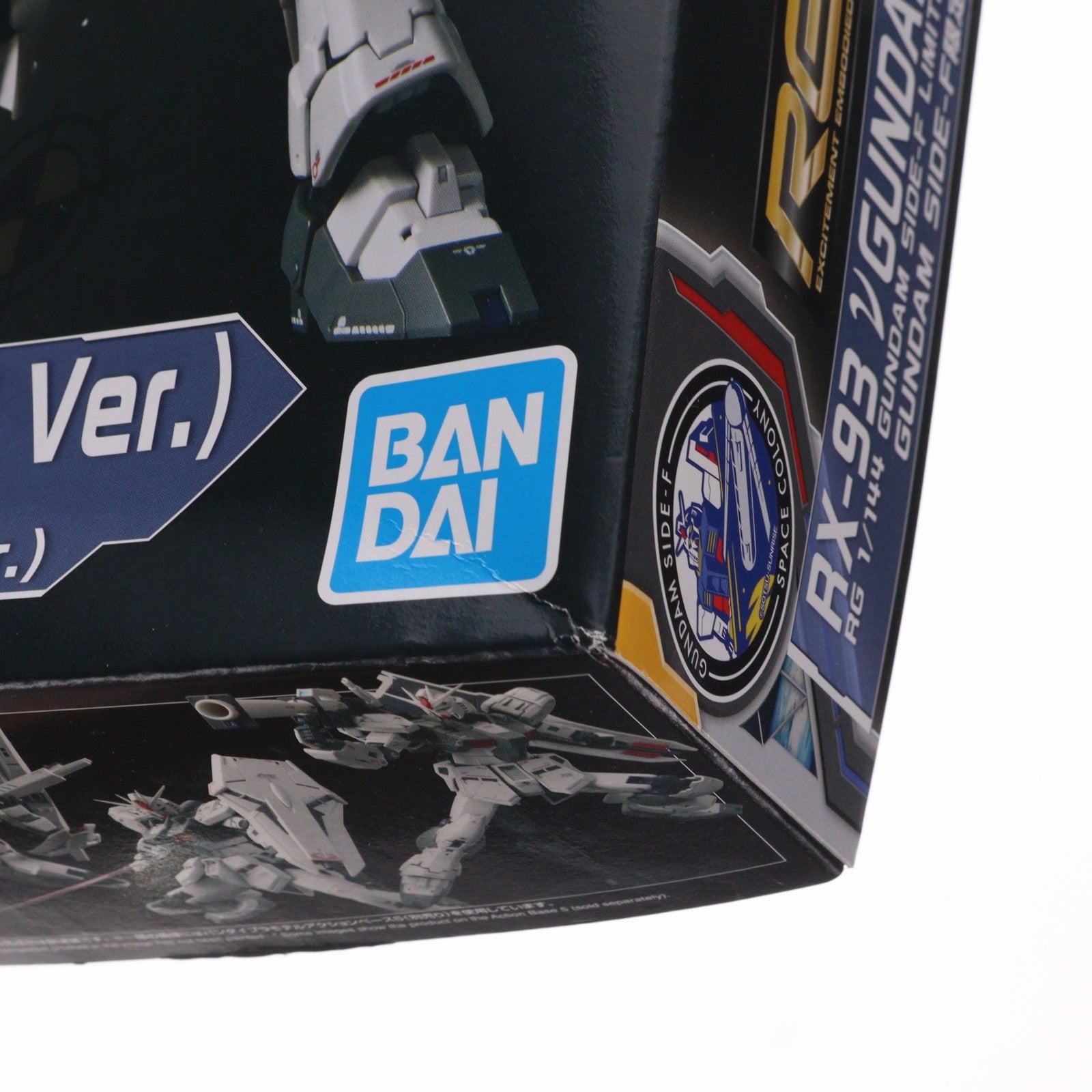 【中古即納】[PTM] GUNDAM SIDE-F限定 RG 1/144 RX-93 νガンダム(ファーストロットカラーVer.) 機動戦士ガンダム 逆襲のシャア プラモデル(5062935) バンダイスピリッツ(20231222)