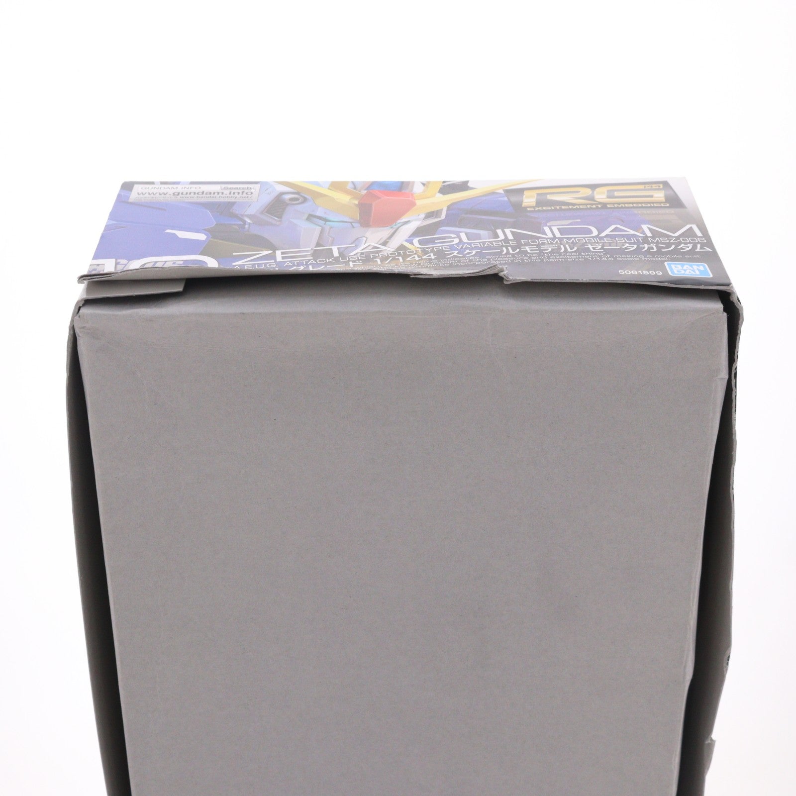 【中古即納】[PTM] (再販) RG 1/144 MSZ-006 ゼータガンダム 機動戦士Zガンダム プラモデル(5061599) バンダイスピリッツ(20250419)