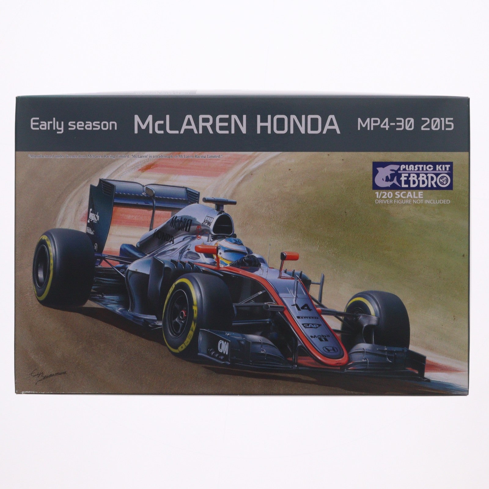 【中古即納】[PTM] 1/20 McLaren(マクラーレン) HONDA MP4-30 2015 Early Season プラモデル(20013) エブロ(EBBRO)(20160131)