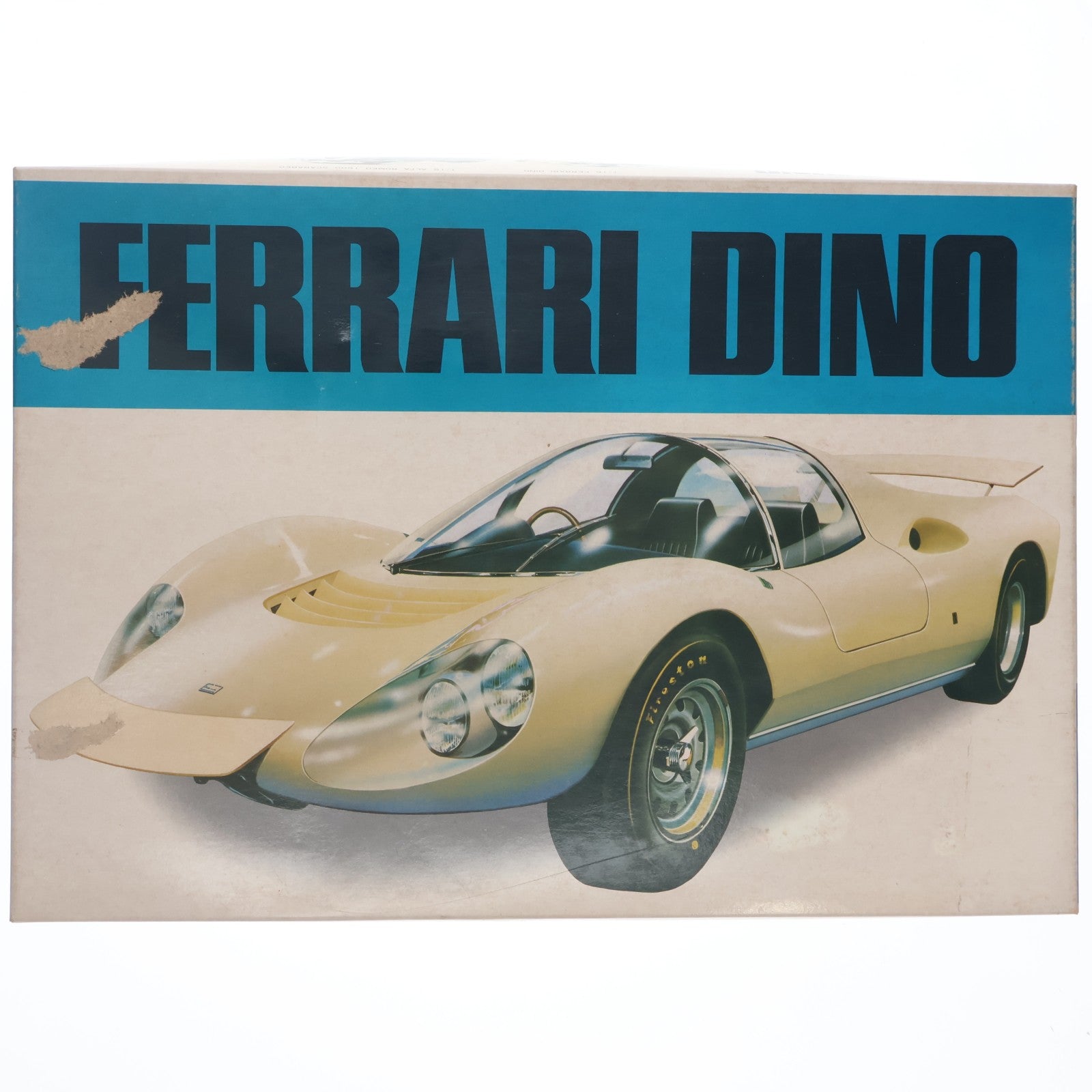 【中古即納】[PTM] 1/16 フェラーリ ディーノ モーターライズ プラモデル(8042) バンダイ(19991231)