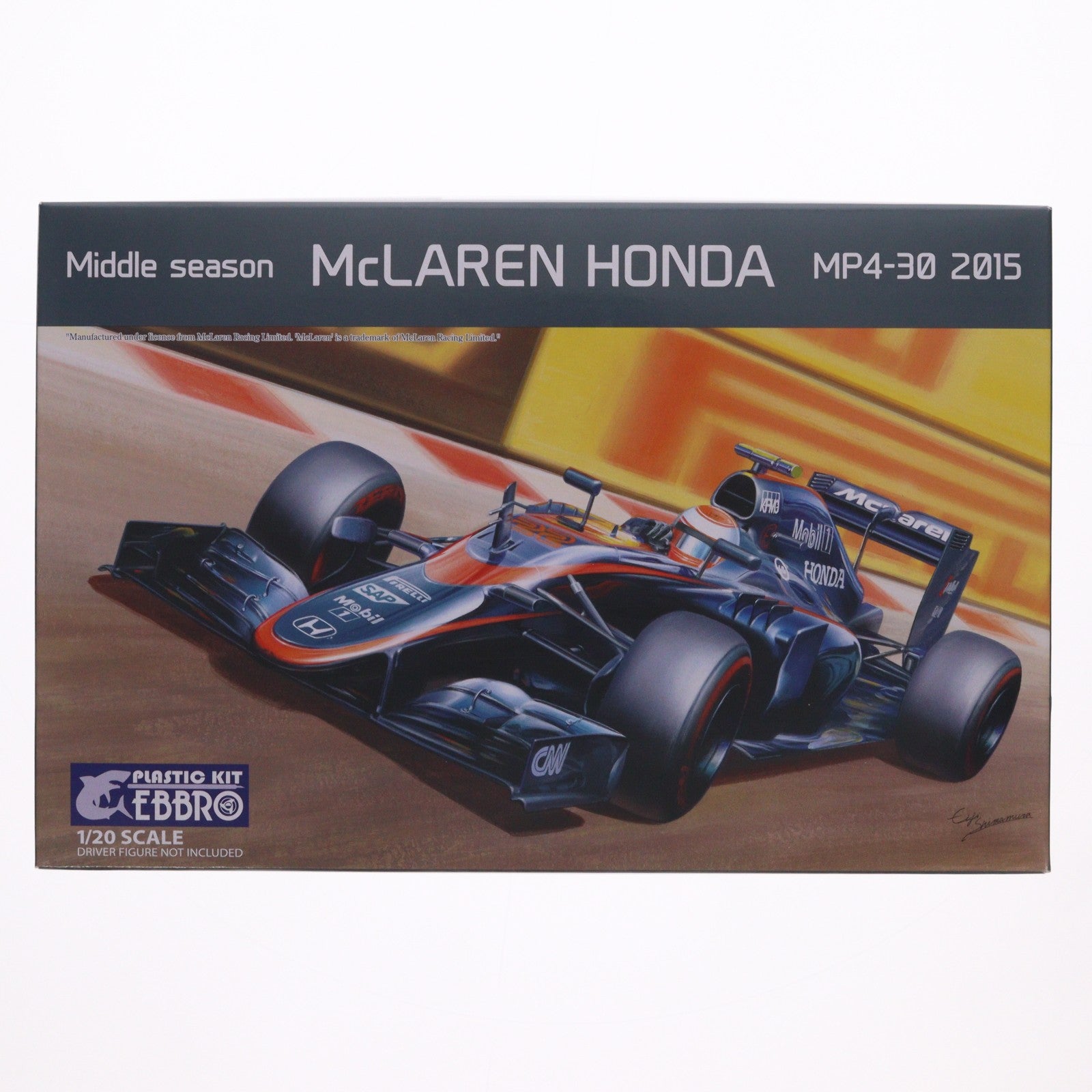 【中古即納】[PTM] 1/20 McLaren(マクラーレン) HONDA MP4-30 2015 Middle Season プラモデル(20014) エブロ(EBBRO)(20151216)