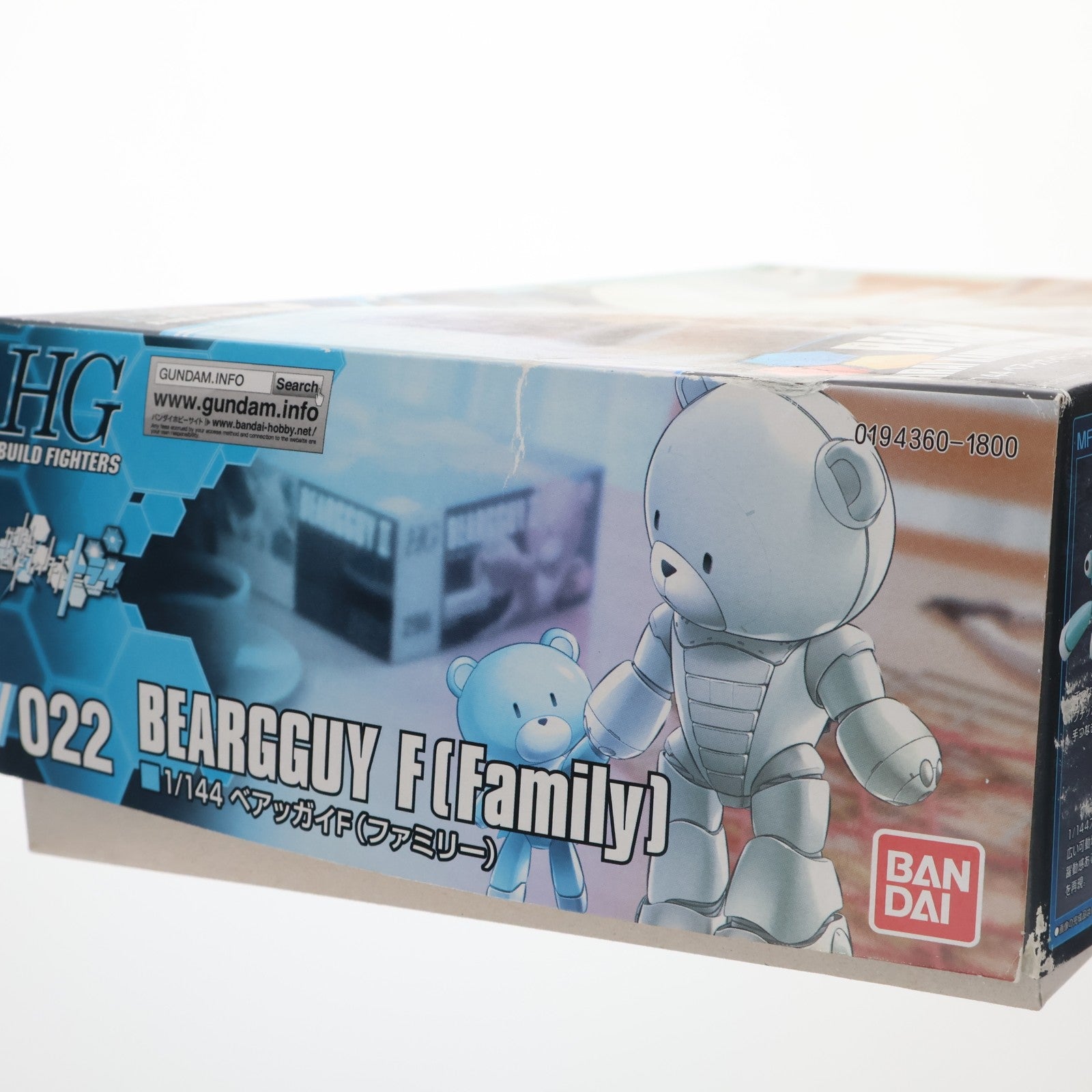 【中古即納】[PTM] HGBF 1/144 ベアッガイF(ファミリー) ガンダムビルドファイターズトライ プラモデル(0194360) バンダイ(20141130)