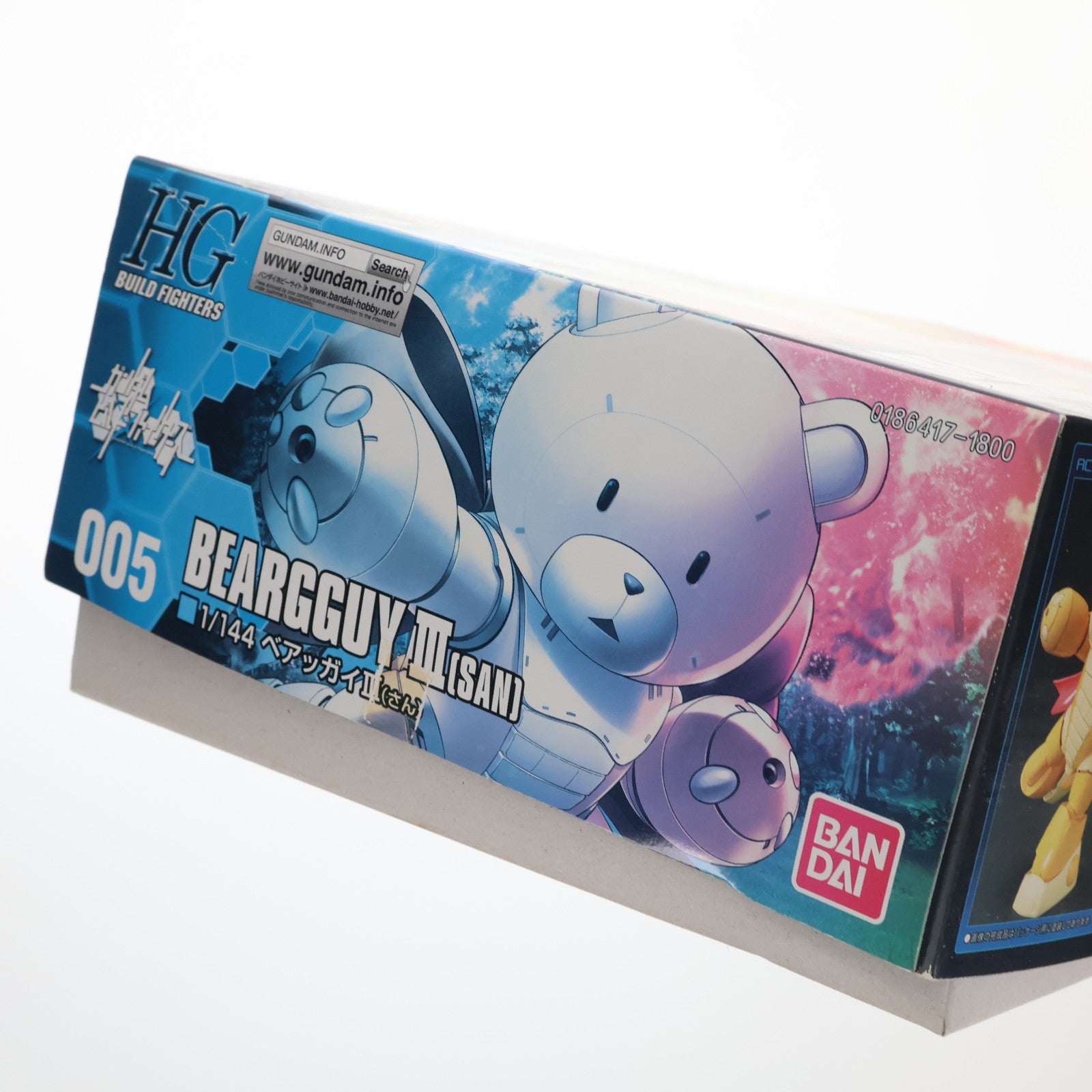 【中古即納】[PTM] HGBF 1/144 KUMA-03 ベアッガイIII ガンダムビルドファイターズ プラモデル(0186417) バンダイ(20131201)