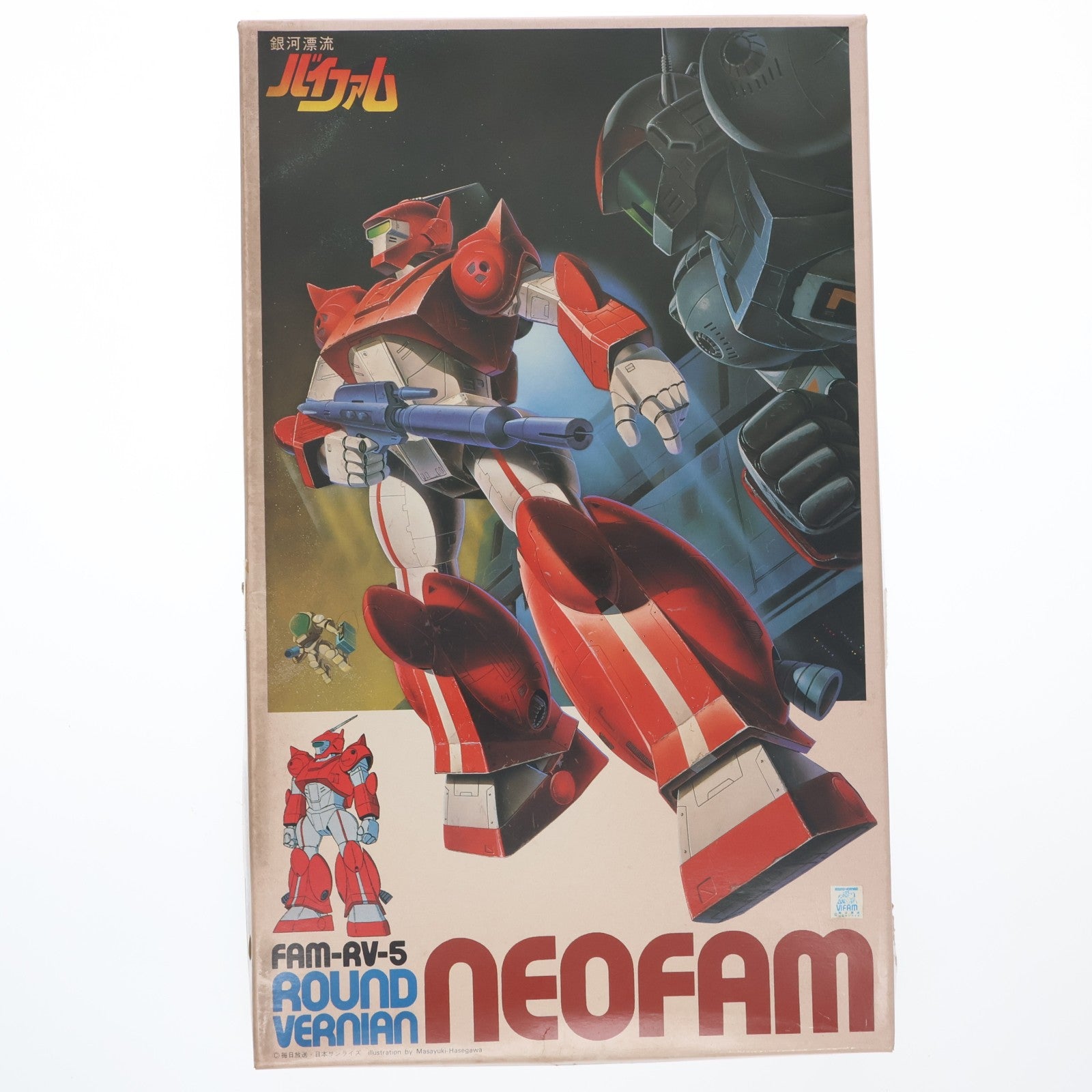 【中古即納】[PTM] (JAN無し版) 1/100 FAM-RV-5 ラウンドバーニアン ネオファム 銀河漂流バイファム シリーズNo.6 プラモデル(0501408) バンダイ(19991231)
