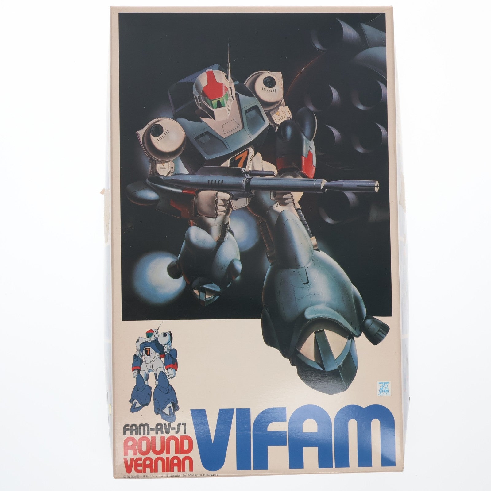 【中古即納】[PTM] (JAN無し版) 1/100 ラウンドバーニアン・バイファム 銀河漂流バイファム シリーズNo.2 プラモデル(0501402) バンダイ(19991231)