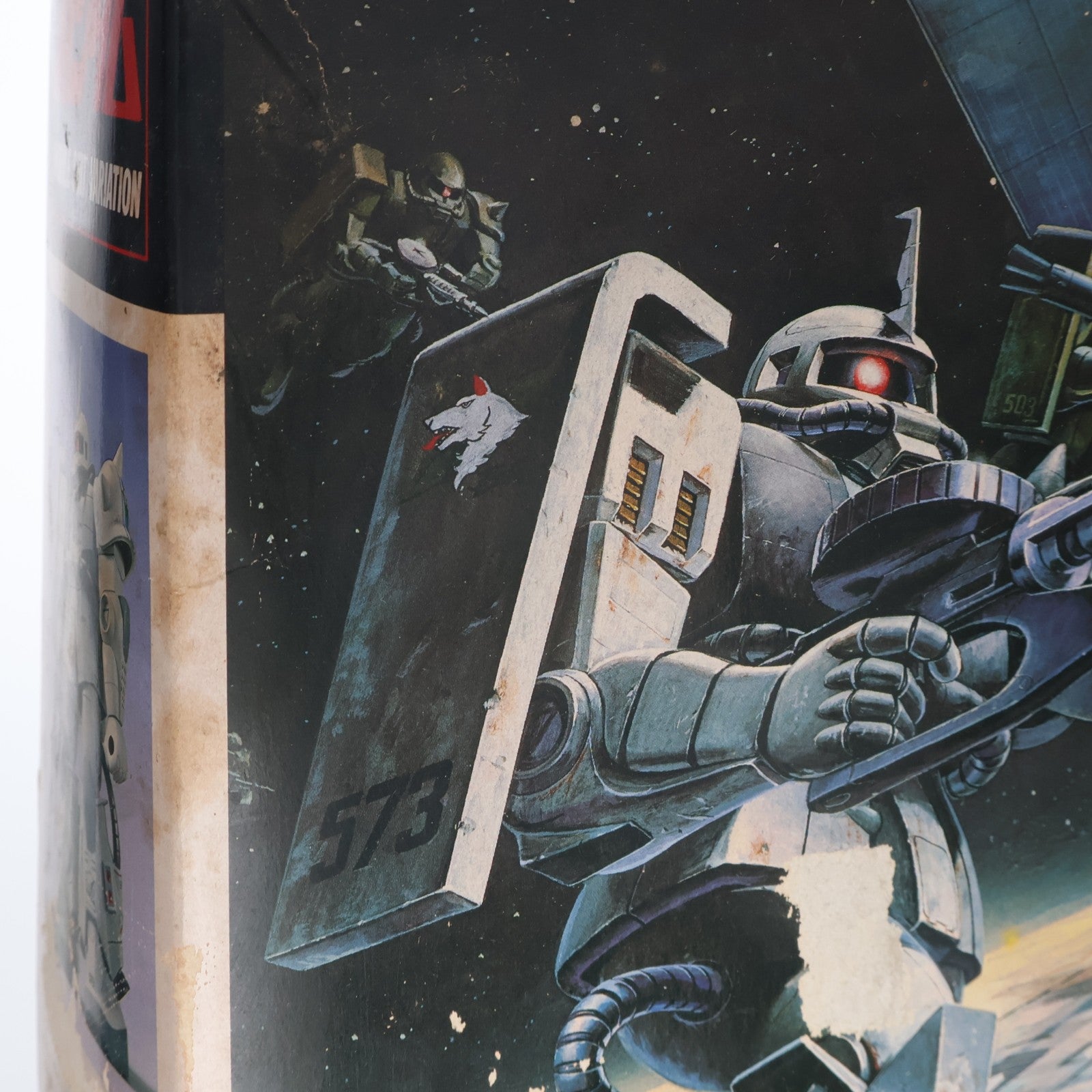 【中古即納】[PTM] (JAN無し版) 1/100 MS-06R ザクII シン・マツナガ大尉機 機動戦士ガンダム MSV シリーズNo.14 プラモデル(0501326) バンダイ(19991231)