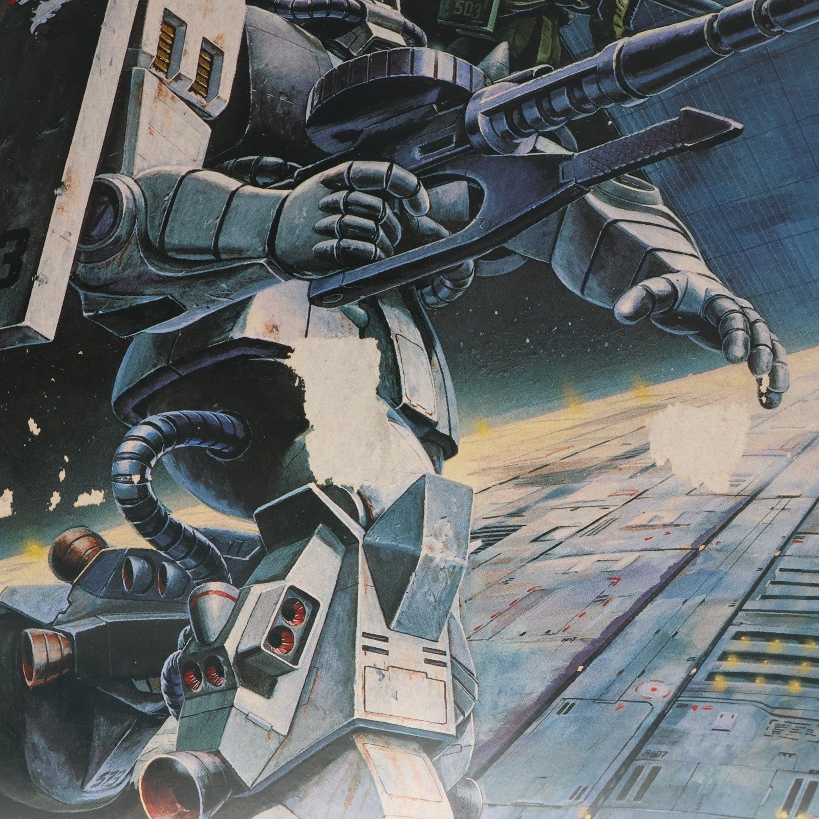 【中古即納】[PTM] (JAN無し版) 1/100 MS-06R ザクII シン・マツナガ大尉機 機動戦士ガンダム MSV シリーズNo.14 プラモデル(0501326) バンダイ(19991231)
