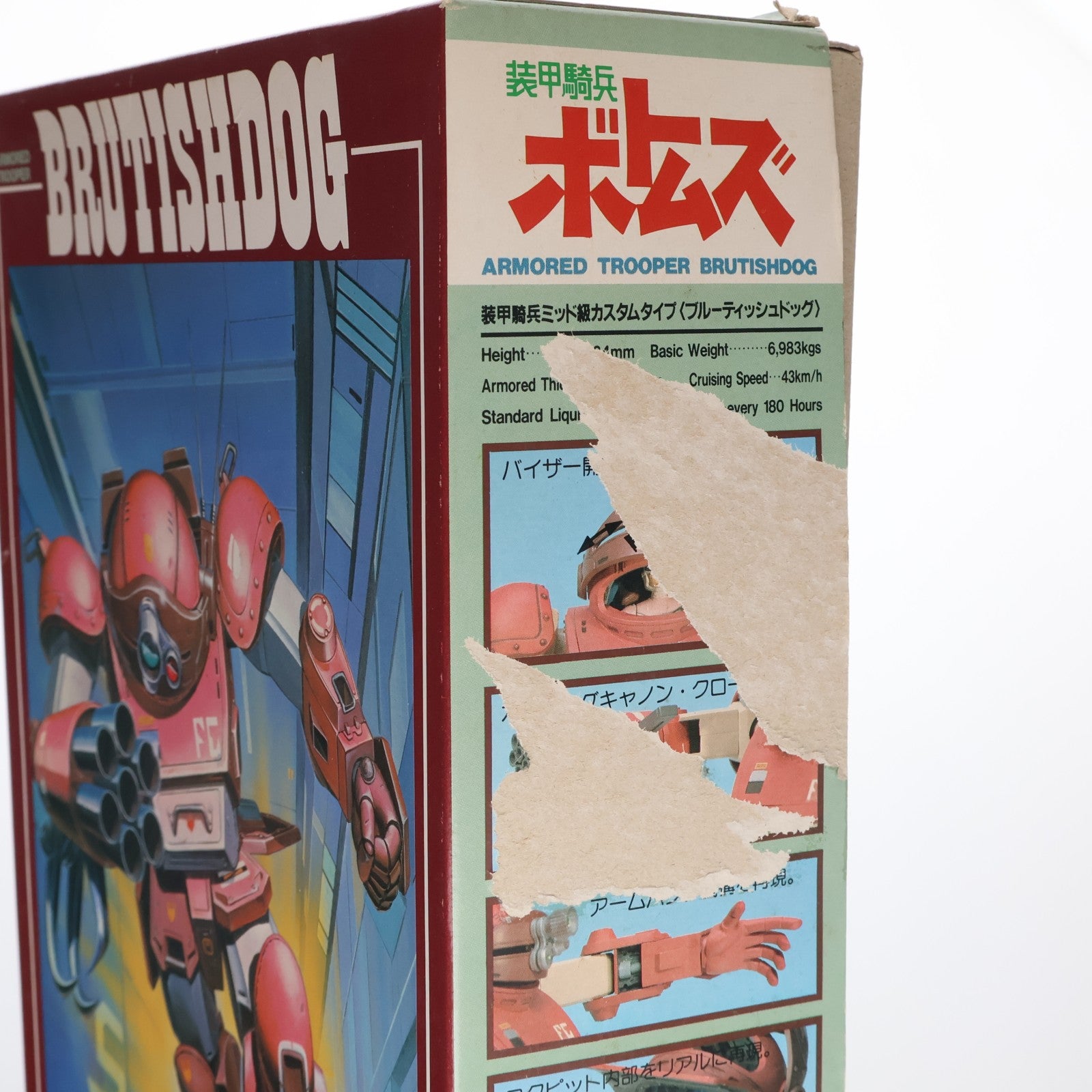 【中古即納】[PTM] SAKシリーズ No.2 1/24 ATM-09-GC ブルーティッシュドッグ 装甲騎兵ボトムズ プラモデル(444001-8) タカラ(19991231)