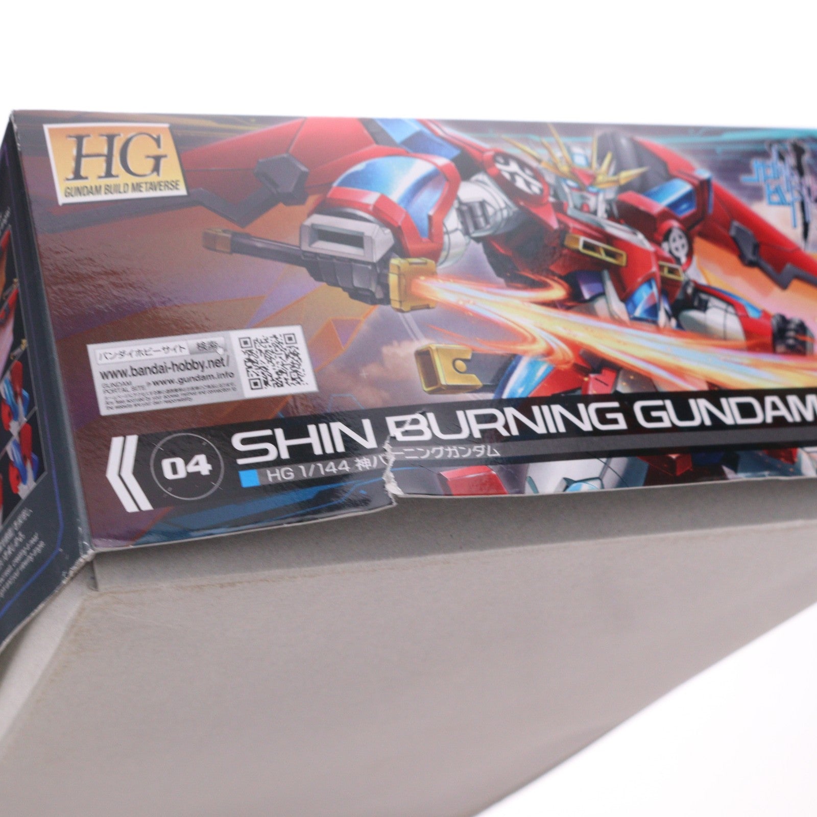 【中古即納】[PTM] (再販) HG 1/144 神バーニングガンダム ガンダムビルドメタバース プラモデル(5065712) バンダイスピリッツ(20240724)
