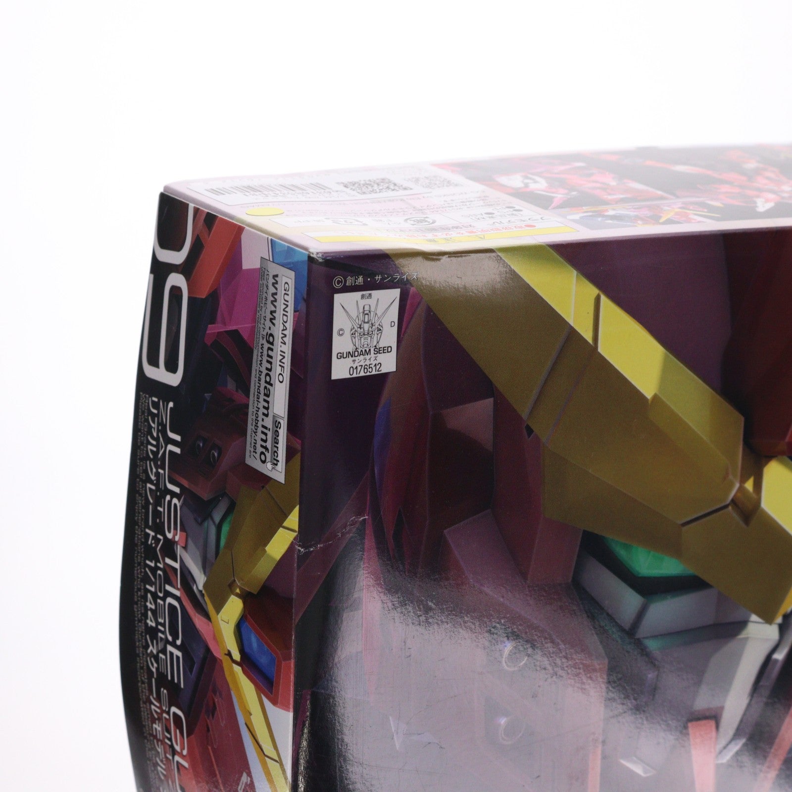 【中古即納】[PTM] RG 1/144 ZGMF-X09A ジャスティスガンダム 機動戦士ガンダムSEED(シード) プラモデル(0176512) バンダイ(20120728)