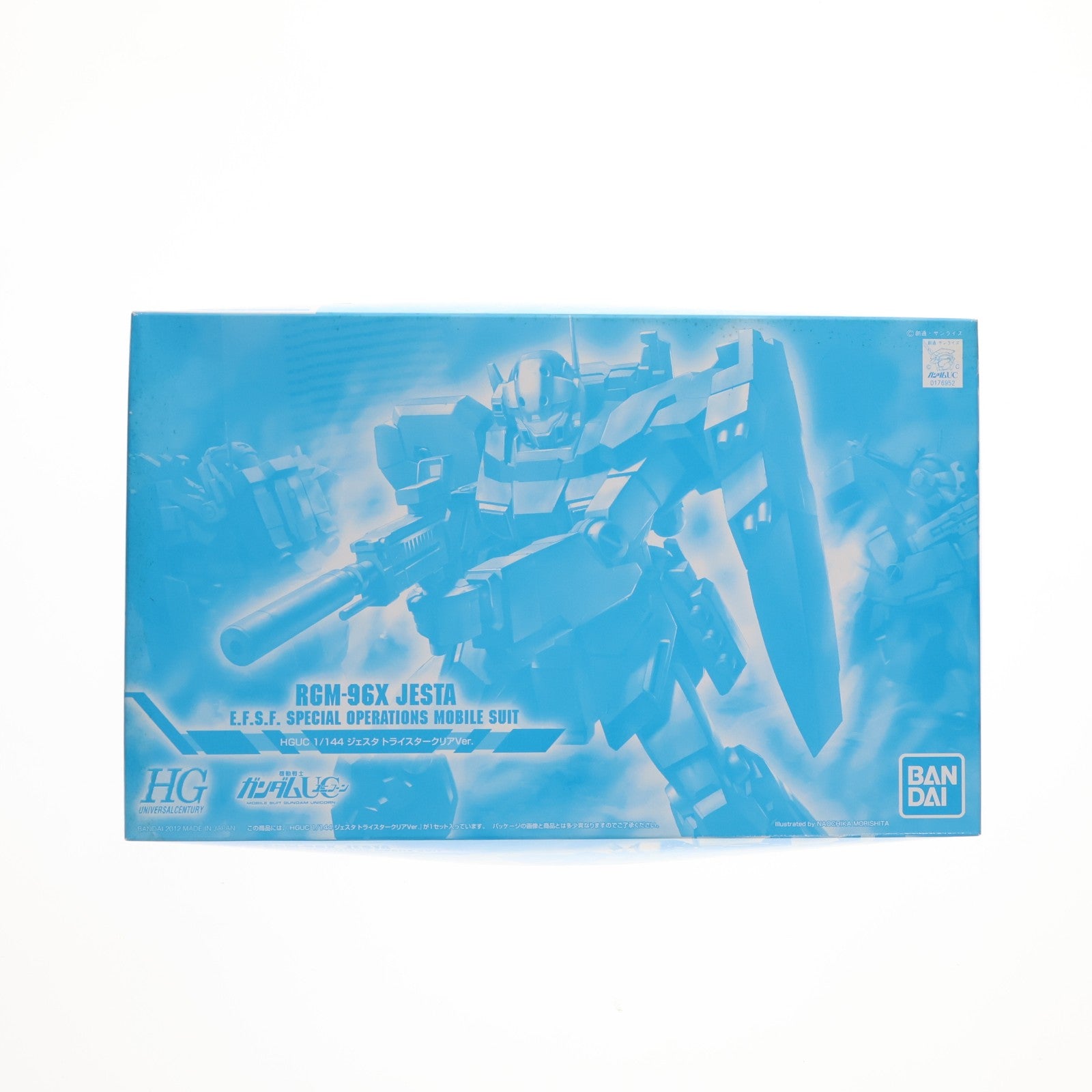 【中古即納】[PTM] プレミアムバンダイ限定 HGUC 1/144 RGM-96X ジェスタ トライスタークリアVer. 機動戦士ガンダムUC(ユニコーン) プラモデル(0176952) バンダイ(20120616)