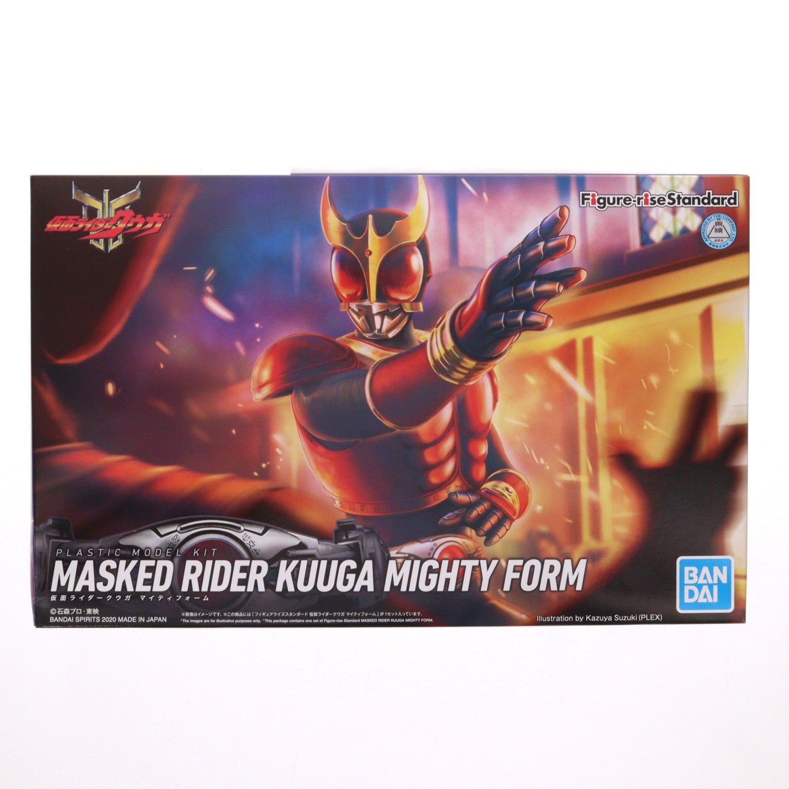 【中古即納】[PTM] Figure-rise Standard(フィギュアライズ スタンダード) 仮面ライダークウガ マイティフォーム プラモデル(5059022) バンダイスピリッツ(20200321)