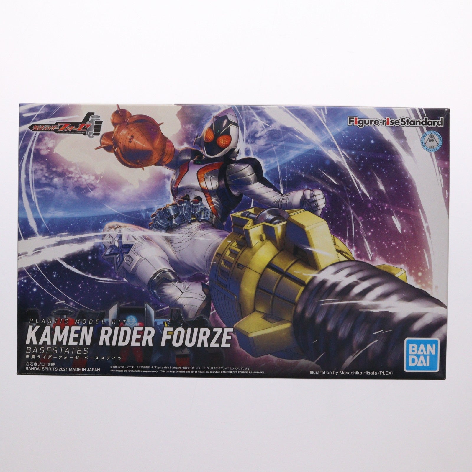 【中古即納】[PTM] Figure-rise Standard(フィギュアライズ スタンダード) 仮面ライダーフォーゼ ベースステイツ プラモデル(2563764) バンダイスピリッツ(20210911)
