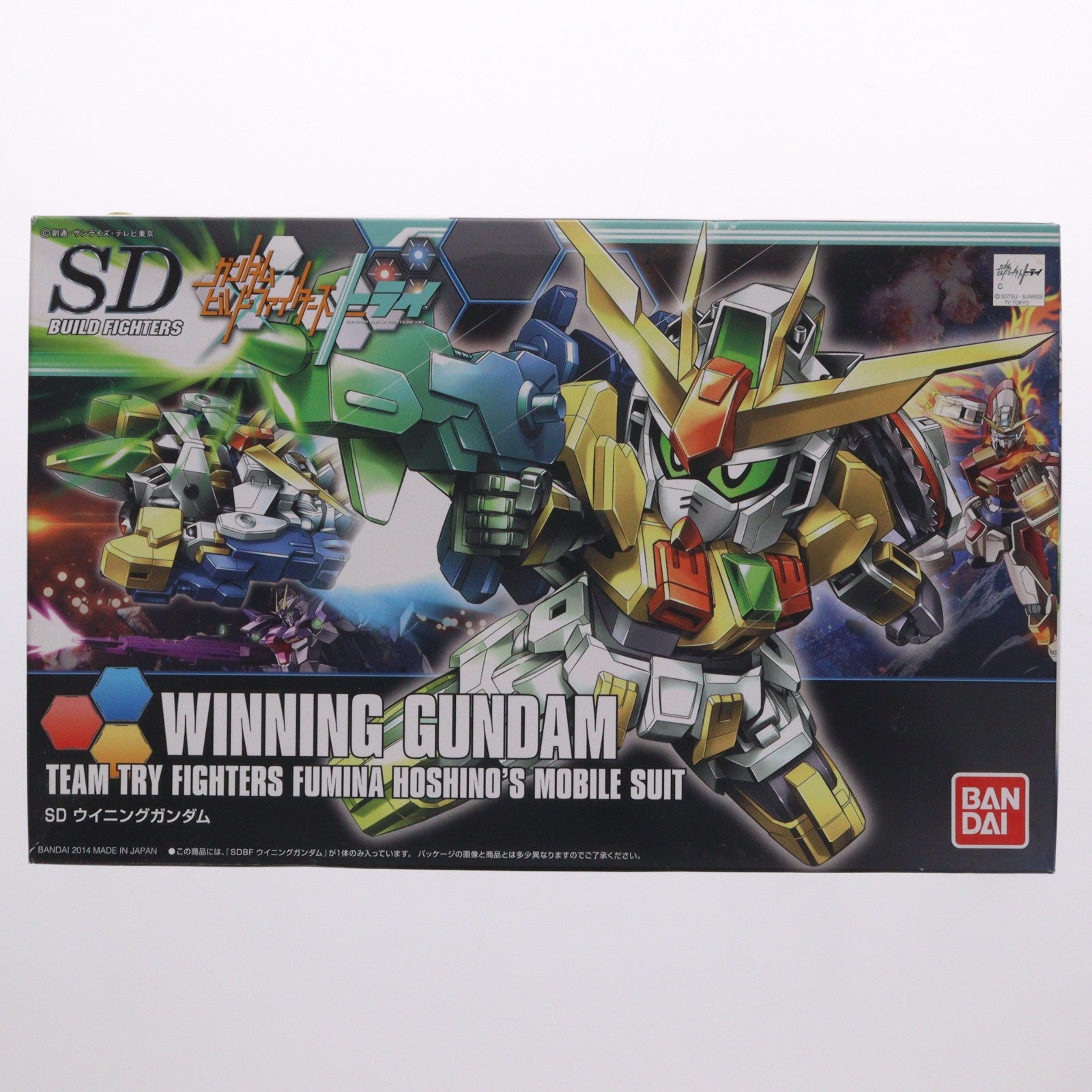 【中古即納】[PTM] SDBF SD-237 ウイニングガンダム ガンダムビルドファイターズトライ プラモデル バンダイ(20141206)