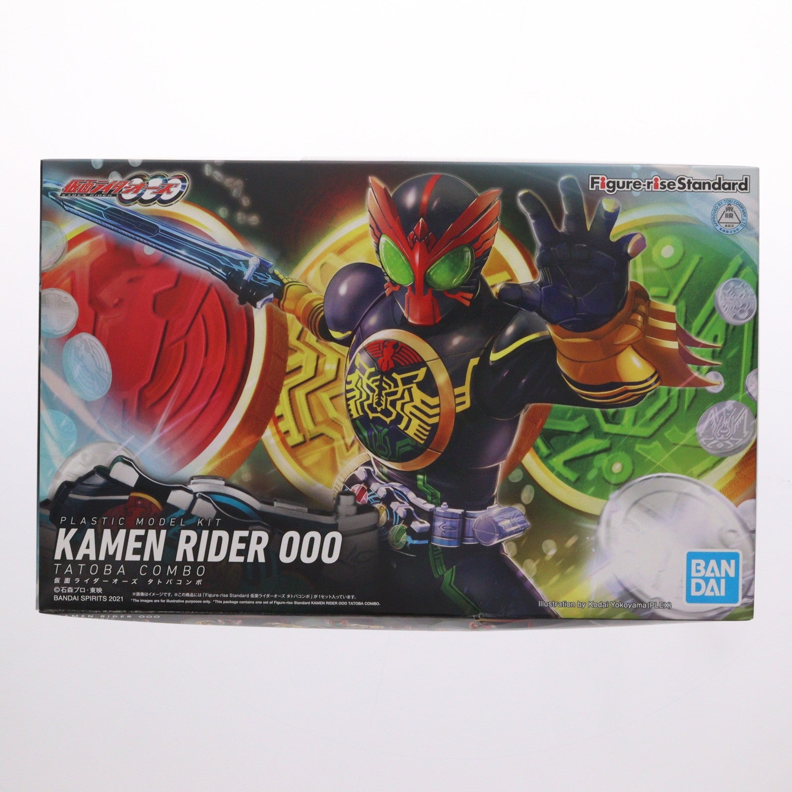 【中古即納】[PTM] Figure-rise Standard(フィギュアライズ スタンダード) 仮面ライダーオーズ タトバコンボ 仮面ライダーオーズ/OOO プラモデル(5062079) バンダイスピリッツ(20211211)