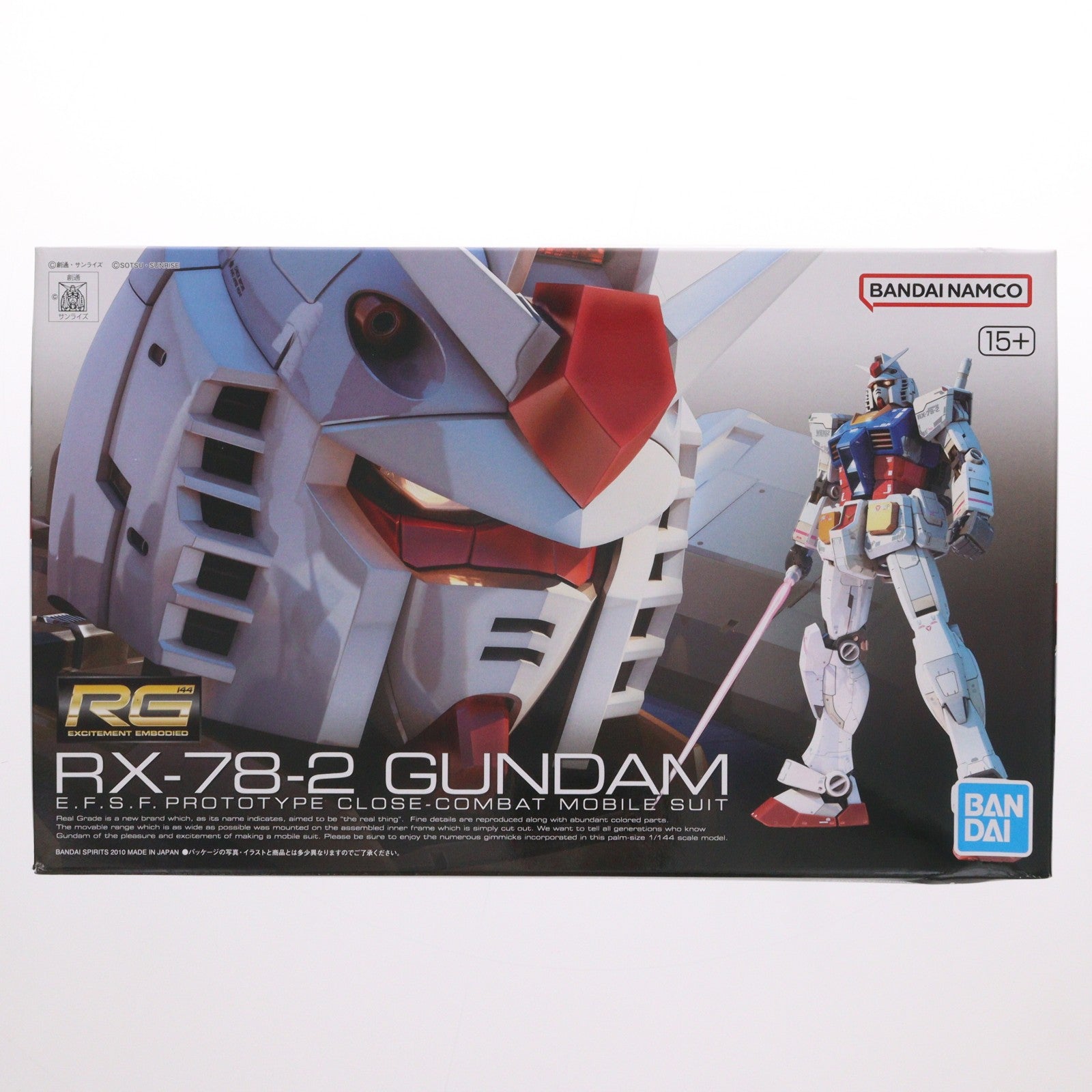 【中古即納】[PTM] (再販) RG 1/144 RX-78-2 ガンダム 機動戦士ガンダム プラモデル(5061594) バンダイスピリッツ(20240527)