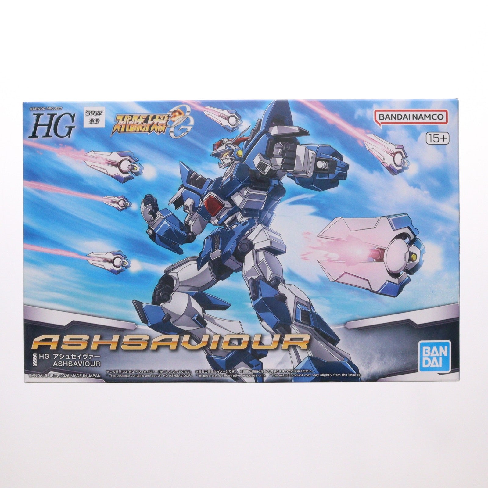 【中古即納】[PTM] (再販) HG アシュセイヴァー スーパーロボット大戦OG プラモデル(5068573) バンダイスピリッツ(20260128)