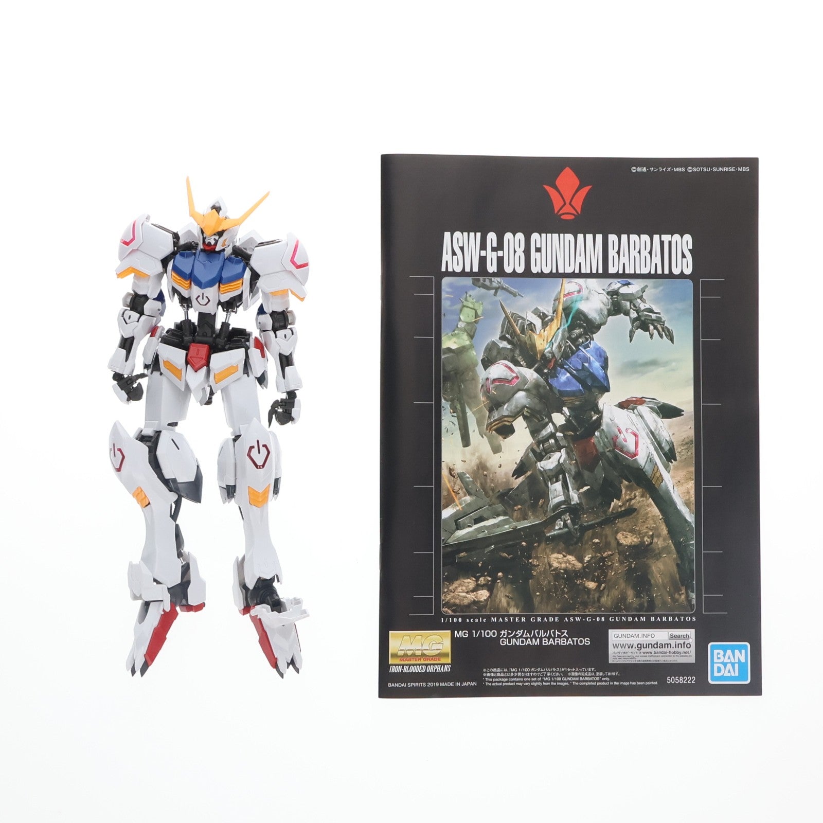 【中古即納】[PTM] (再販) MG 1/100 ガンダムバルバトス 機動戦士ガンダム 鉄血のオルフェンズ プラモデル(2489670) バンダイスピリッツ(20260624)