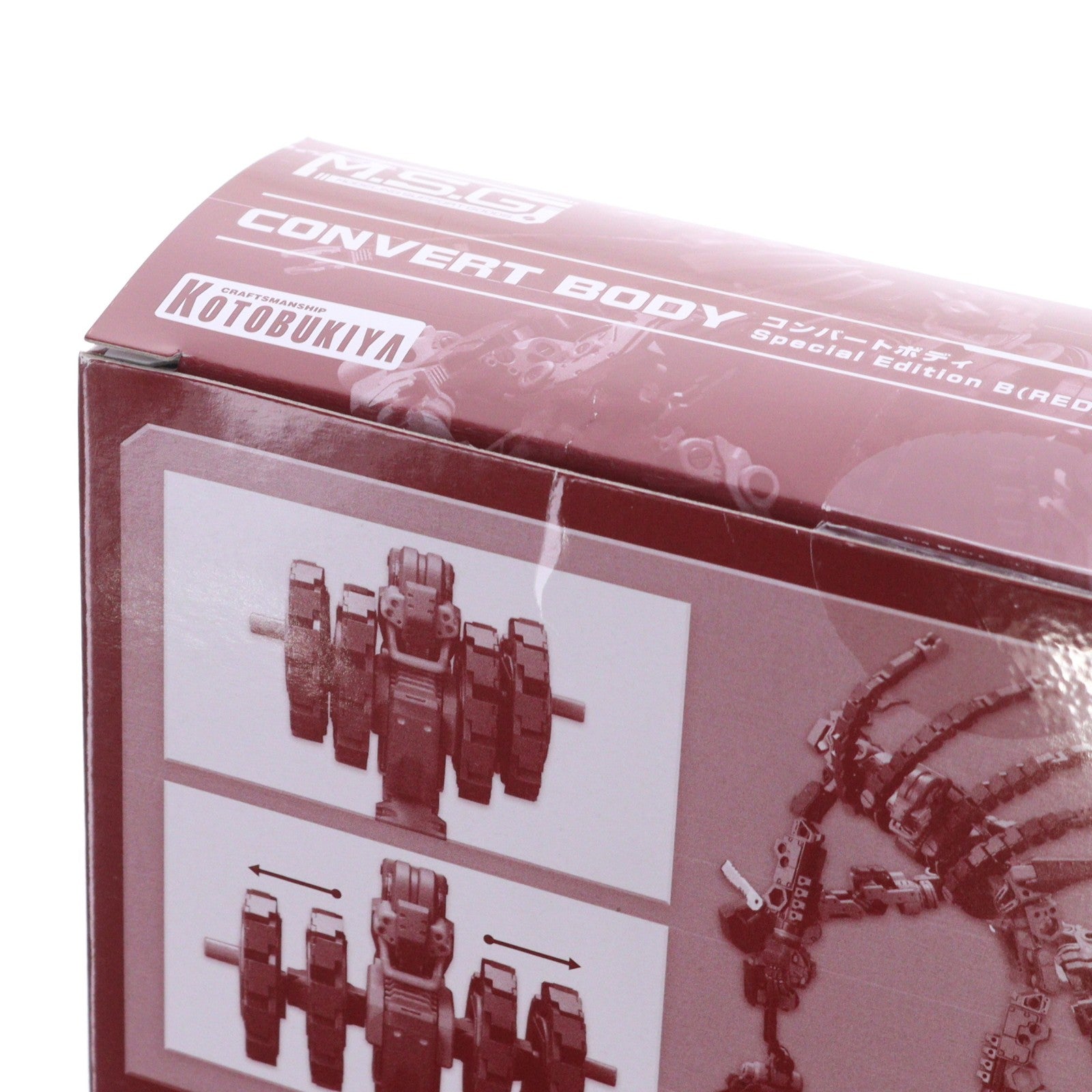 【中古即納】[PTM] M.S.G モデリングサポートグッズ コンバートボディ Special Edition B(RED) プラモデル用アクセサリ(MB53) コトブキヤ(20190614)