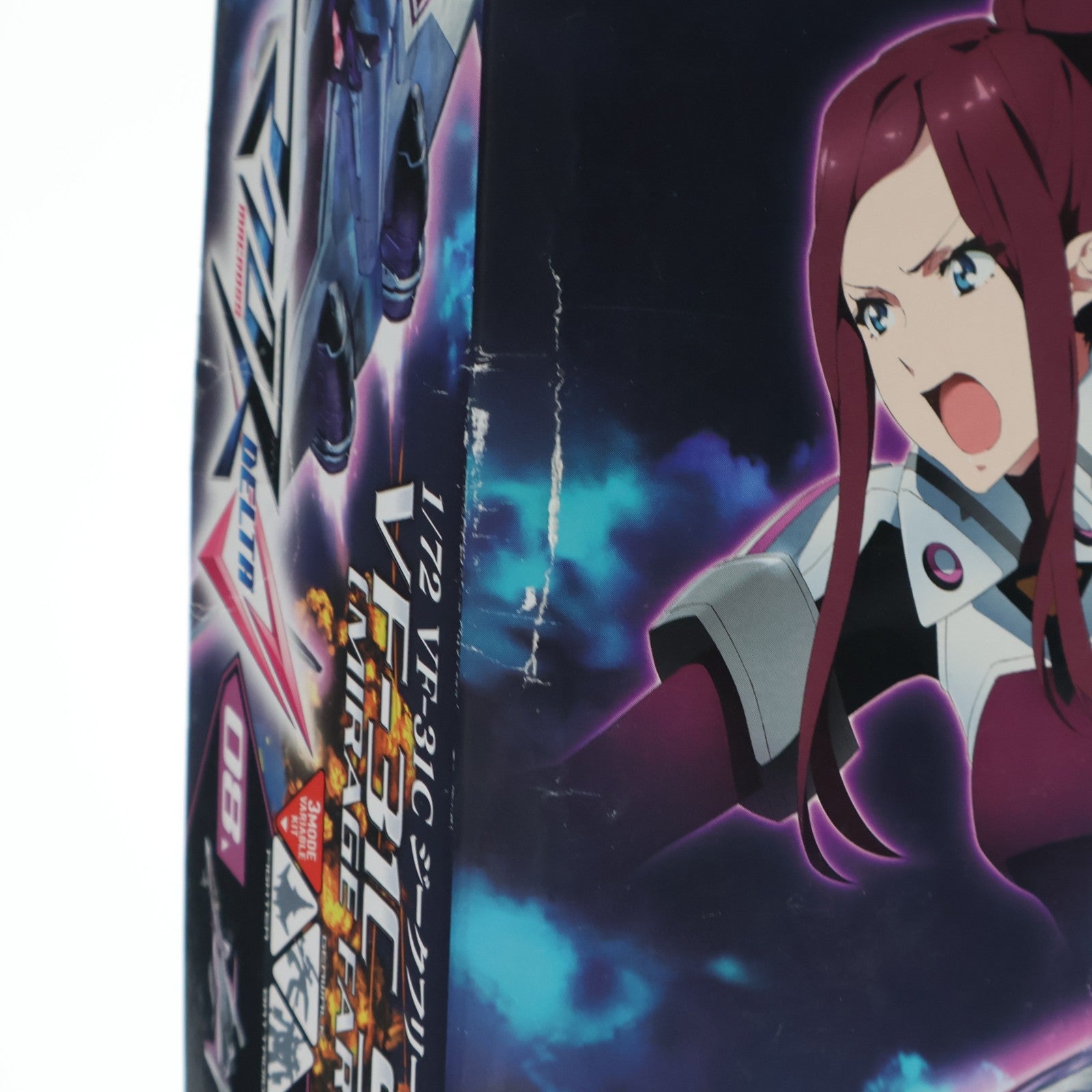 【中古即納】[PTM] 1/72 VF-31C ジークフリード(ミラージュ・ファリーナ・ジーナス機) マクロスΔ(デルタ) プラモデル バンダイ(20170114)
