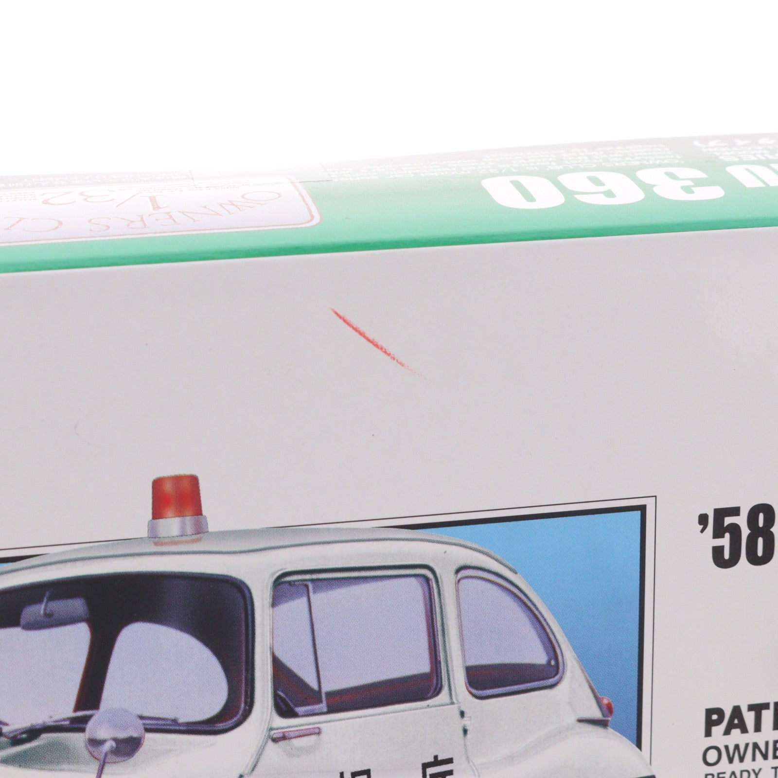 【中古即納】[PTM] 1/32オーナーズクラブシリーズ No.63 '58 スバル 360 ミニパト プラモデル マイクロエース(20001231)