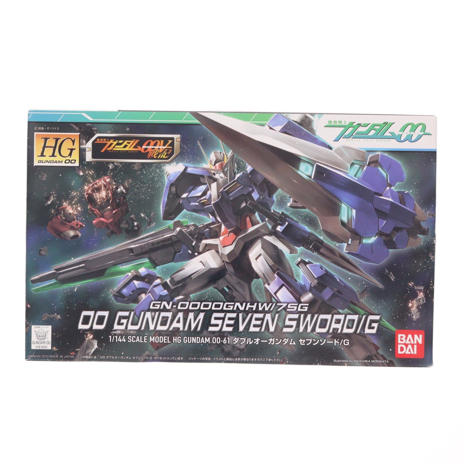 【中古即納】[PTM] HG 1/144 ダブルオーガンダムセブンソード/G 機動戦士ガンダム00(ダブルオー) プラモデル(0161935) バンダイ(20181122)