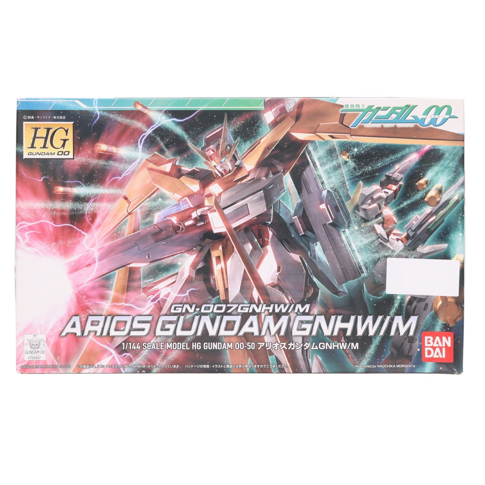 【中古即納】[PTM] HG 1/144 GN-007GNHW/M アリオスガンダムGNHW/M 機動戦士ガンダム00(ダブルオー) プラモデル(0159937) バンダイ(20190131)