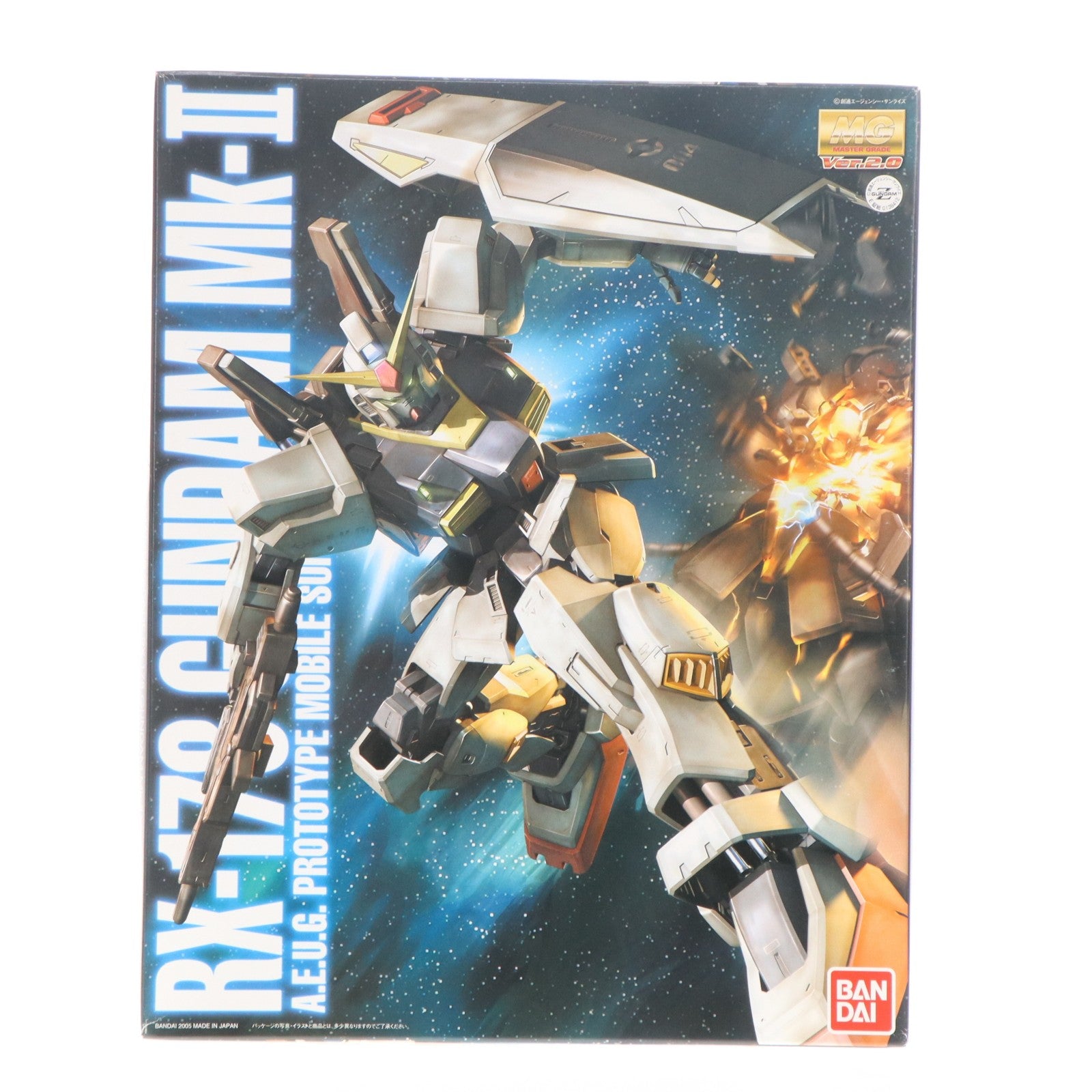 【中古即納】[PTM] MG 1/100 RX-178 ガンダムMk-II(エゥーゴ) Ver.2.0 機動戦士Zガンダム プラモデル(0138412) バンダイ(20140930)