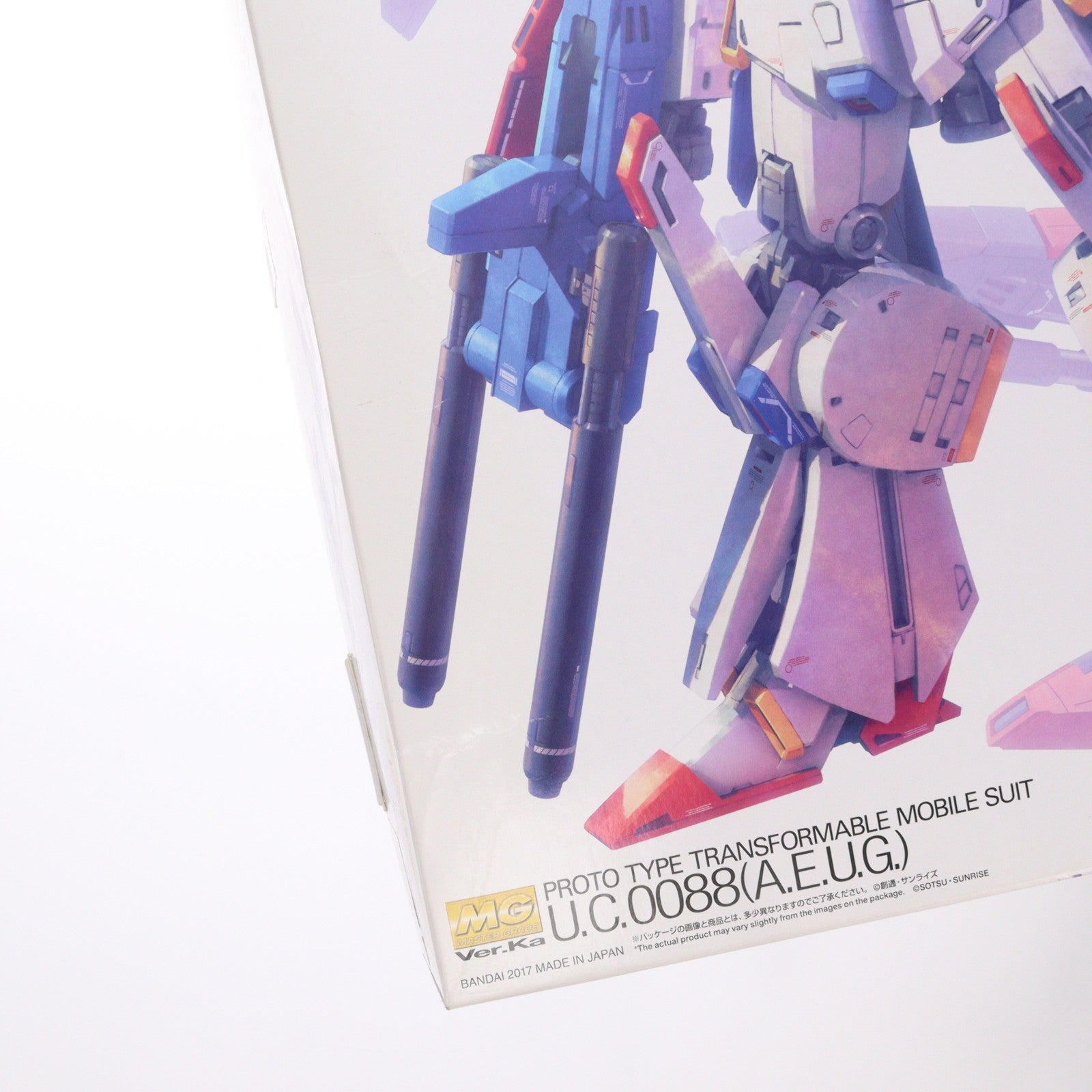 【中古即納】[PTM] MG 1/100 MSZ-010 ダブルゼータガンダム Ver.Ka 機動戦士ガンダムZZ(ダブルゼータ) プラモデル(0224519) バンダイ(20180330)