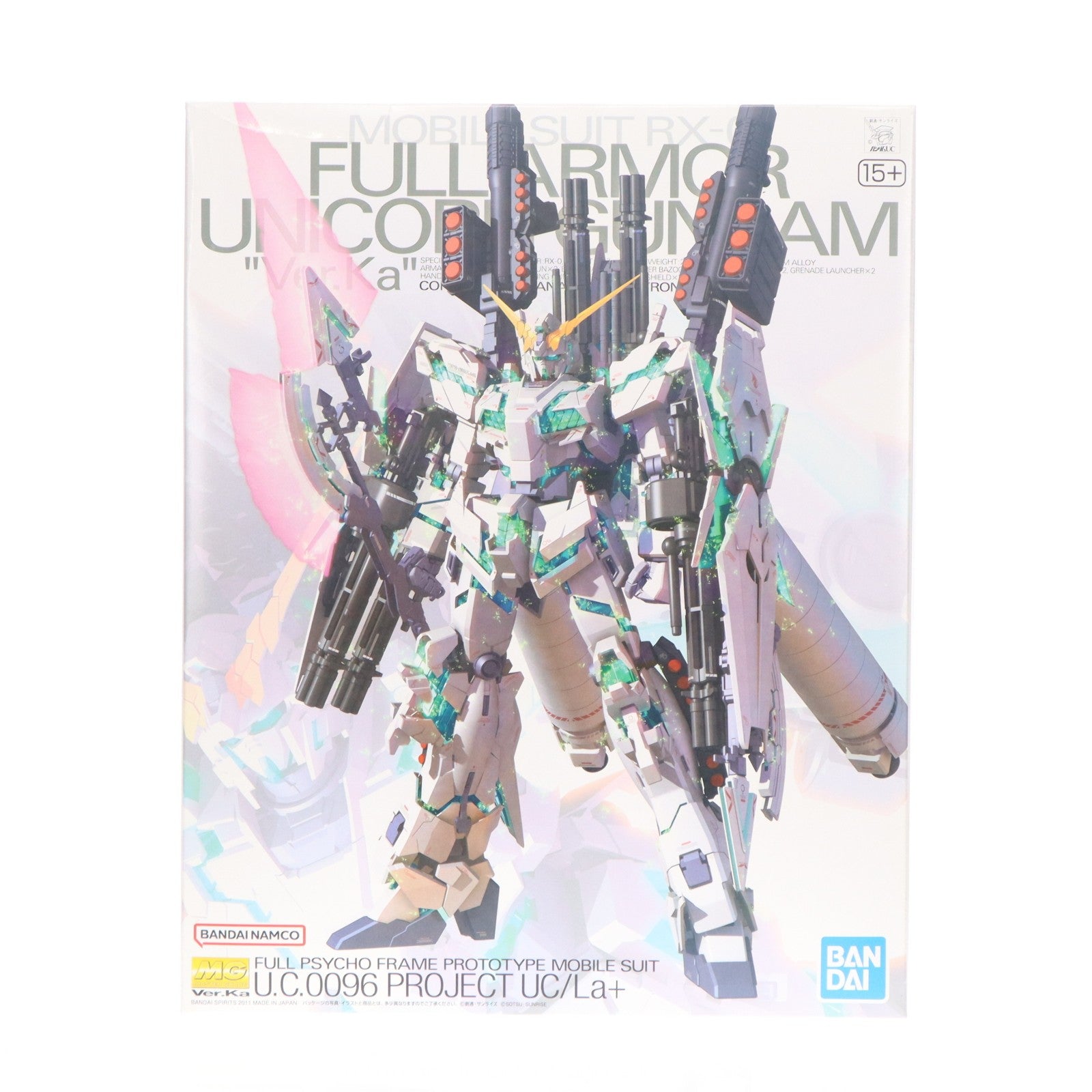 【中古即納】[PTM] MG 1/100 RX-0 フルアーマーユニコーンガンダム Ver.Ka 機動戦士ガンダムUC(ユニコーン) プラモデル(5061589) バンダイスピリッツ(20210430)
