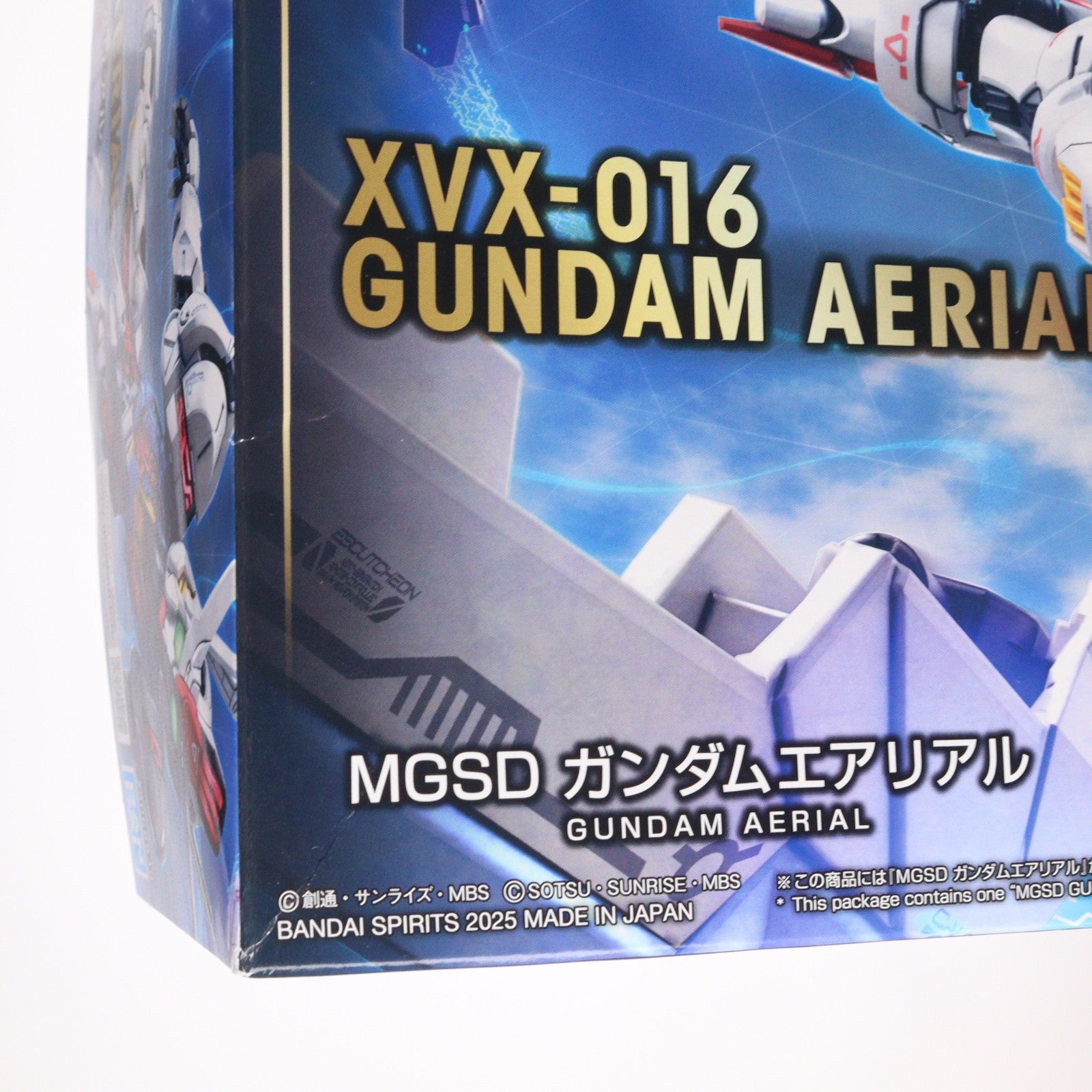 【中古即納】[PTM] MGSD XVX-016 ガンダムエアリアル 機動戦士ガンダム 水星の魔女 プラモデル(5068846) バンダイスピリッツ(20250823)