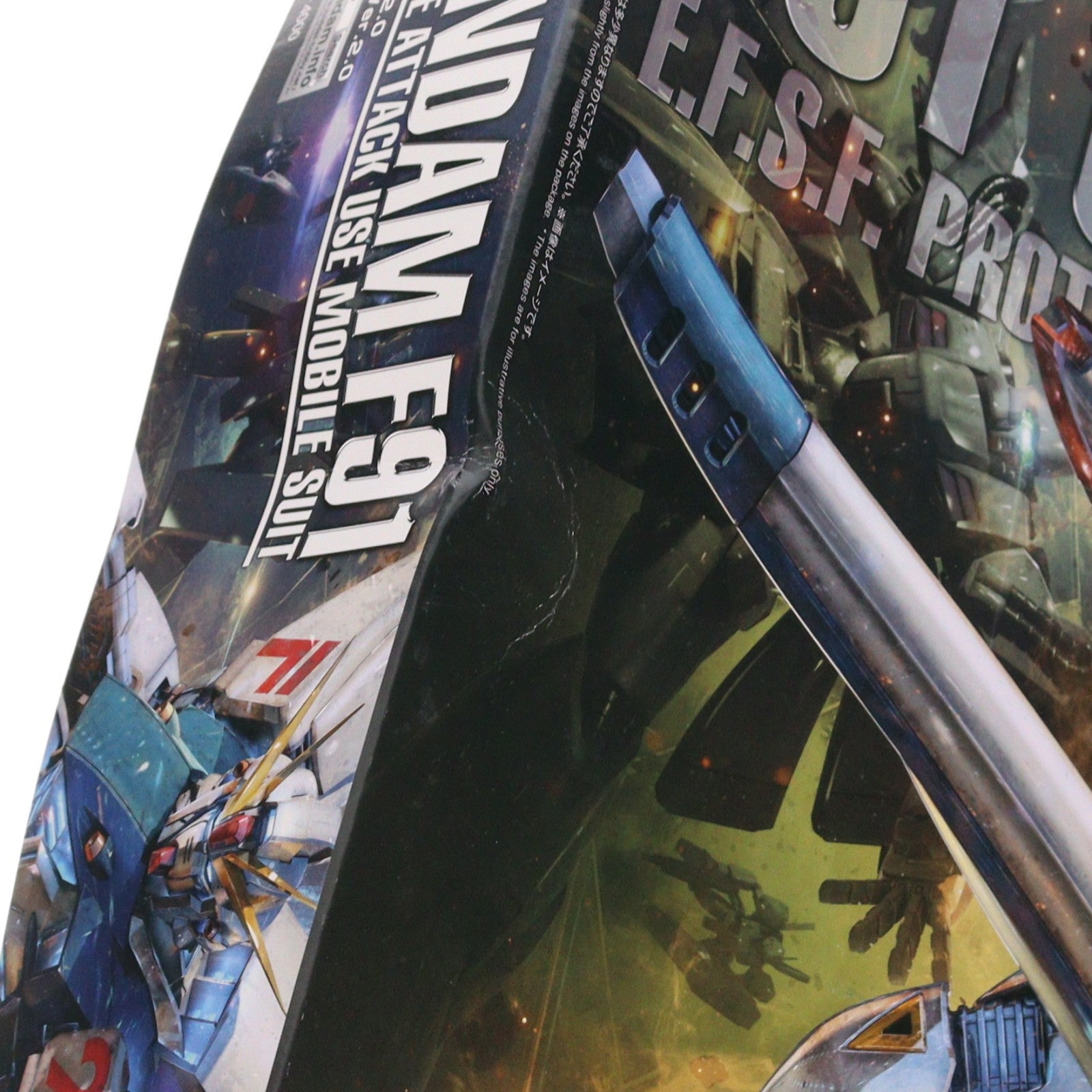 【中古即納】[PTM] MG 1/100 F91 ガンダムF91 Ver.2.0 機動戦士ガンダムF91 プラモデル(0225751) バンダイ(20180531)