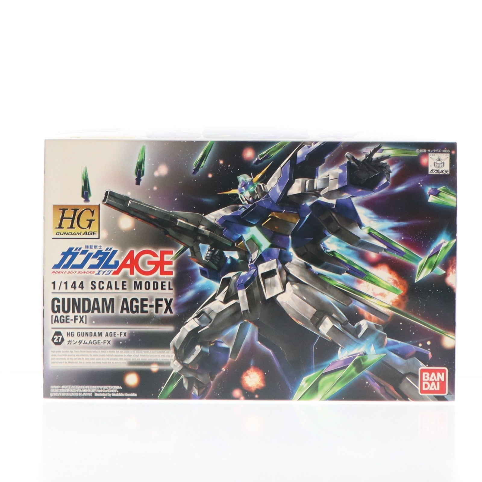 【中古即納】[PTM] HG 1/144 ガンダムAGE-FX 機動戦士ガンダムAGE(エイジ) プラモデル(0176942) バンダイ(20190723)