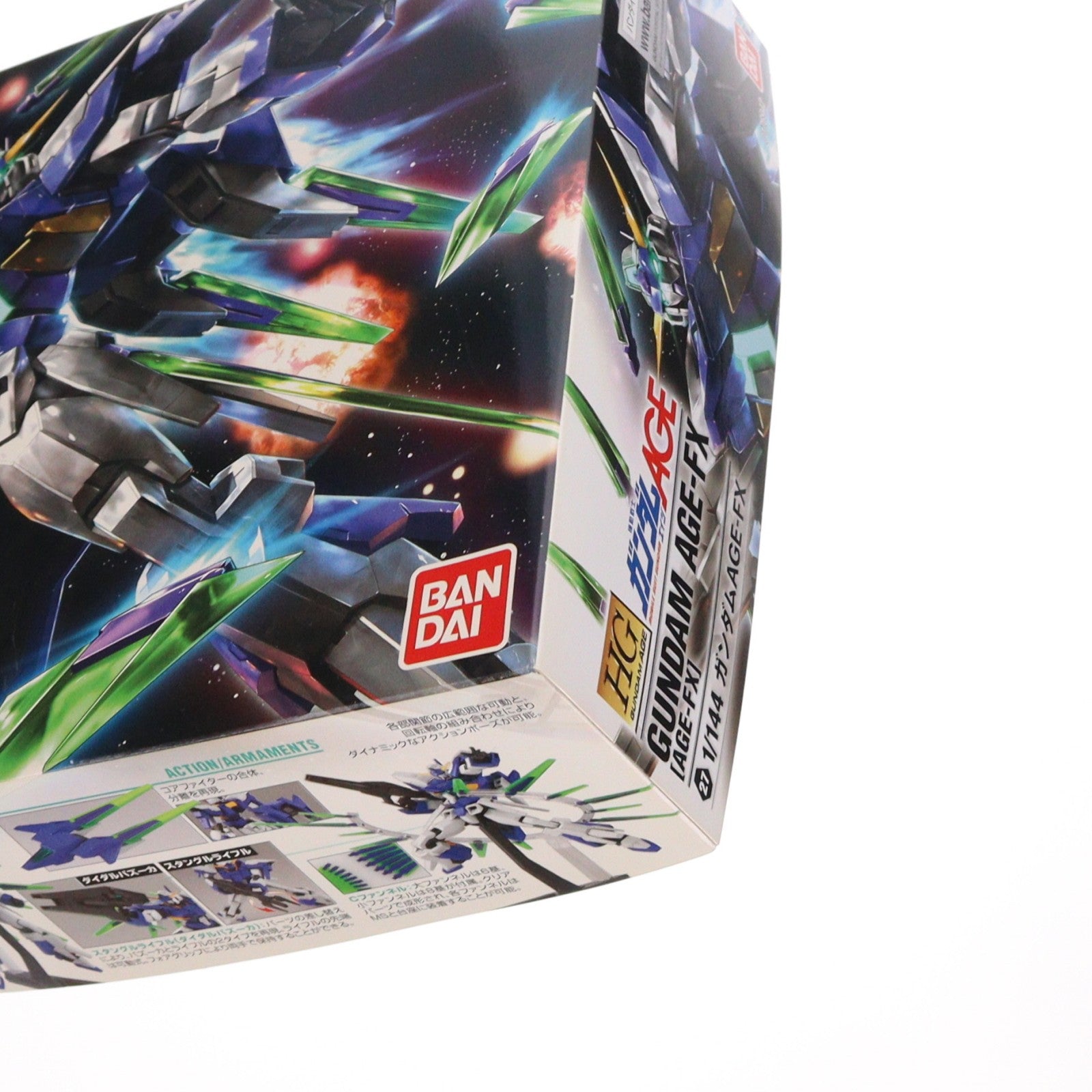 【中古即納】[PTM] HG 1/144 ガンダムAGE-FX 機動戦士ガンダムAGE(エイジ) プラモデル(0176942) バンダイ(20190723)