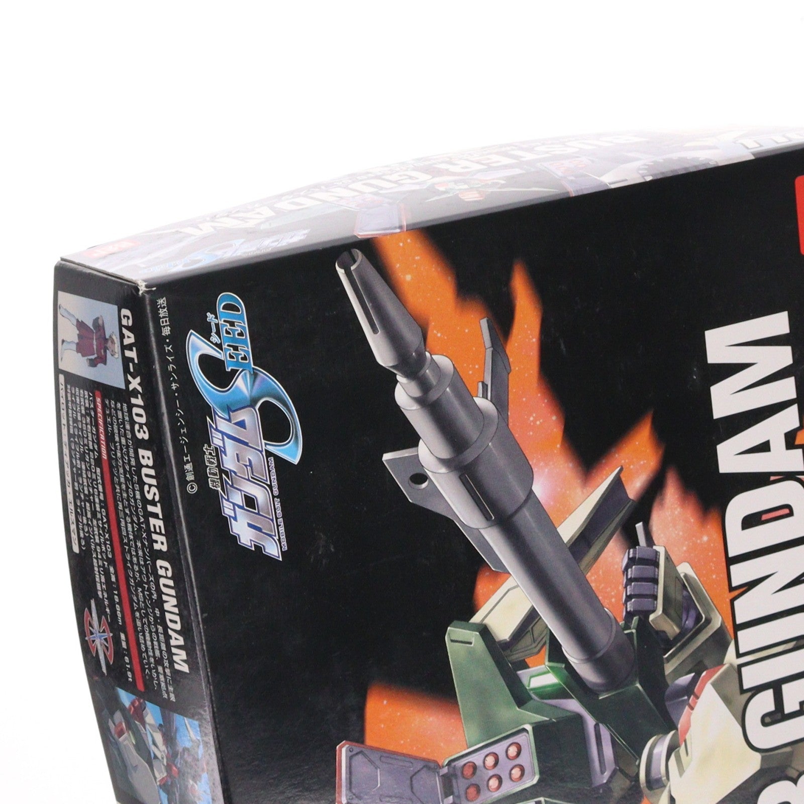 【中古即納】[PTM] HG 1/144 バスターガンダム 機動戦士ガンダムSEED(シード) プラモデル(0116403) バンダイ(20030131)